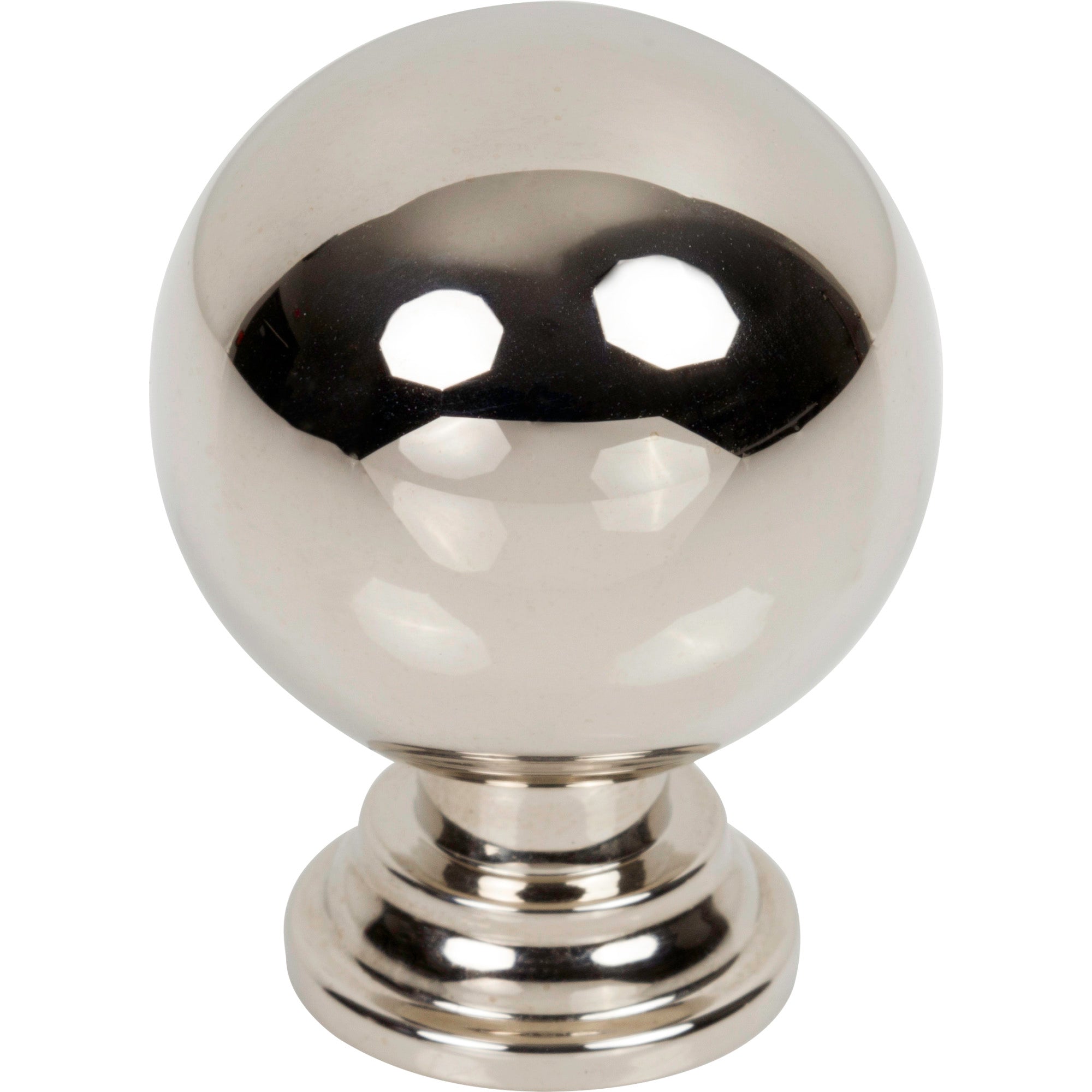 Jeffrey Alexander Davis Cabinet Knob Polished Nickel / 1-3/8"