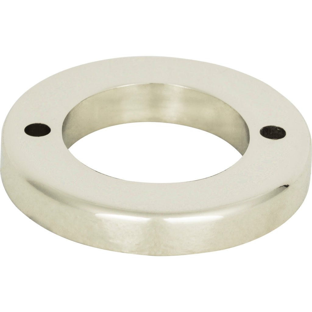 Tableau Round Base Pull Backplate by Atlas 1-7/8" / Polished Nickel