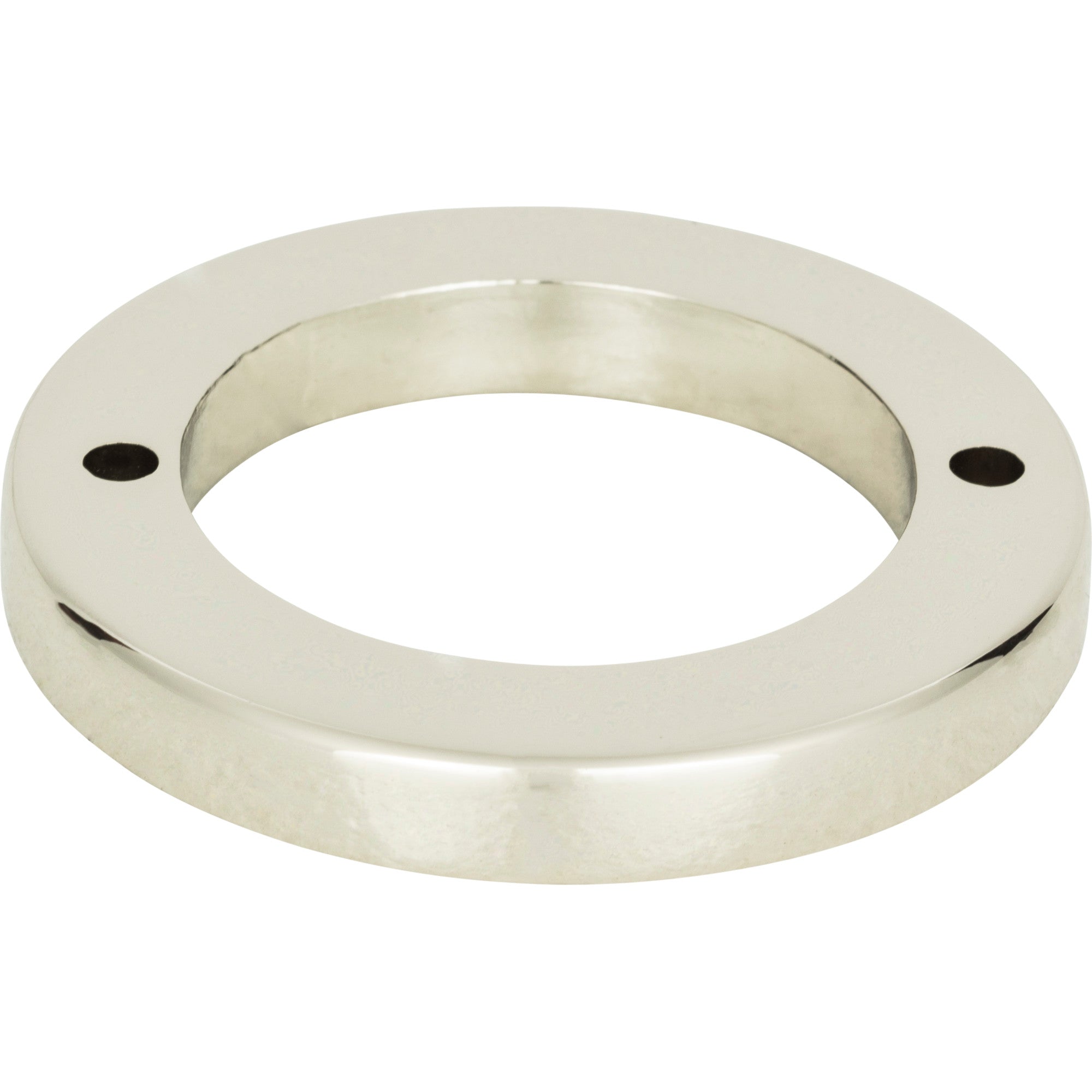 Tableau Round Base Pull Backplate by Atlas 1-13/16" / Polished Nickel