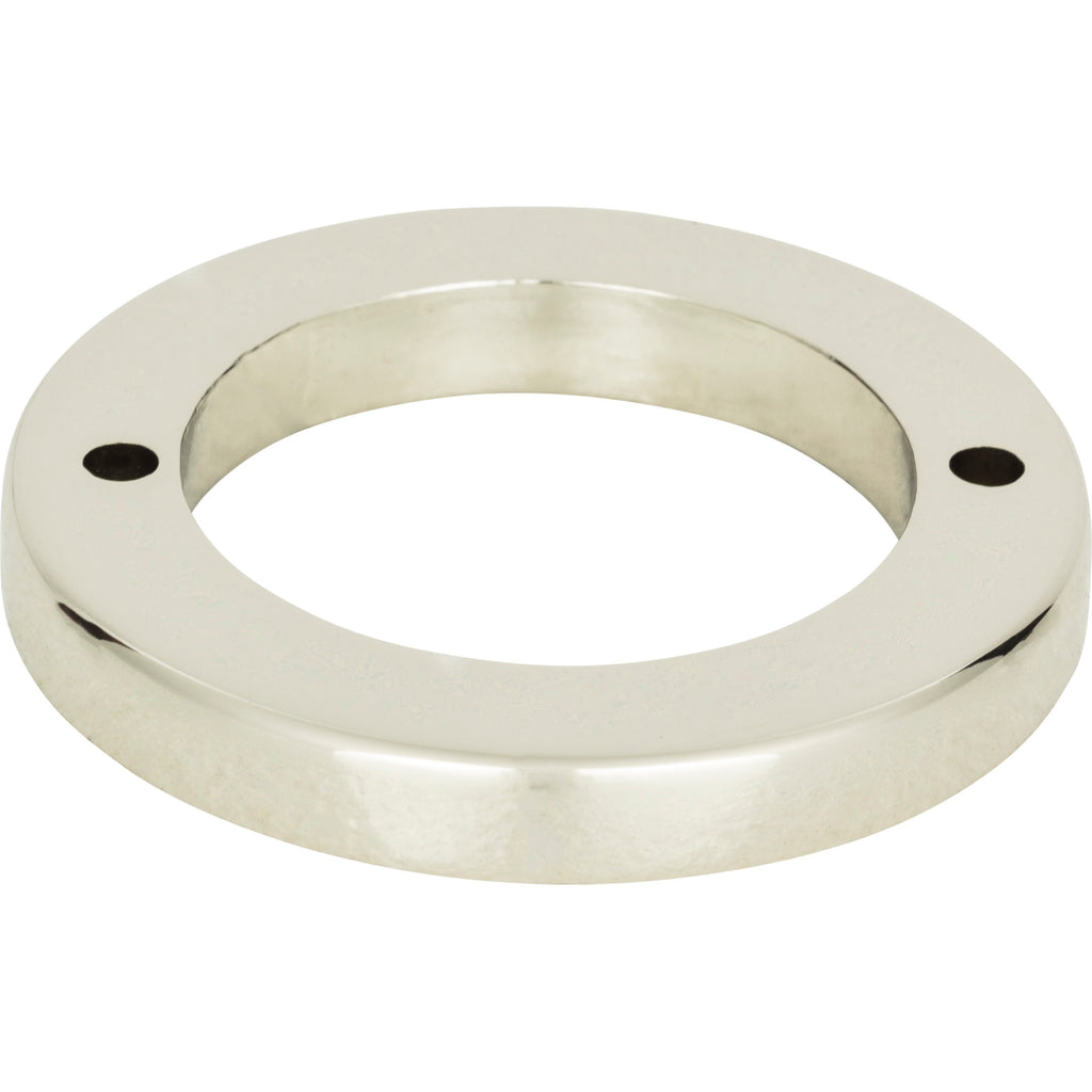 Tableau Round Base Pull Backplate by Atlas 1-13/16" / Polished Nickel