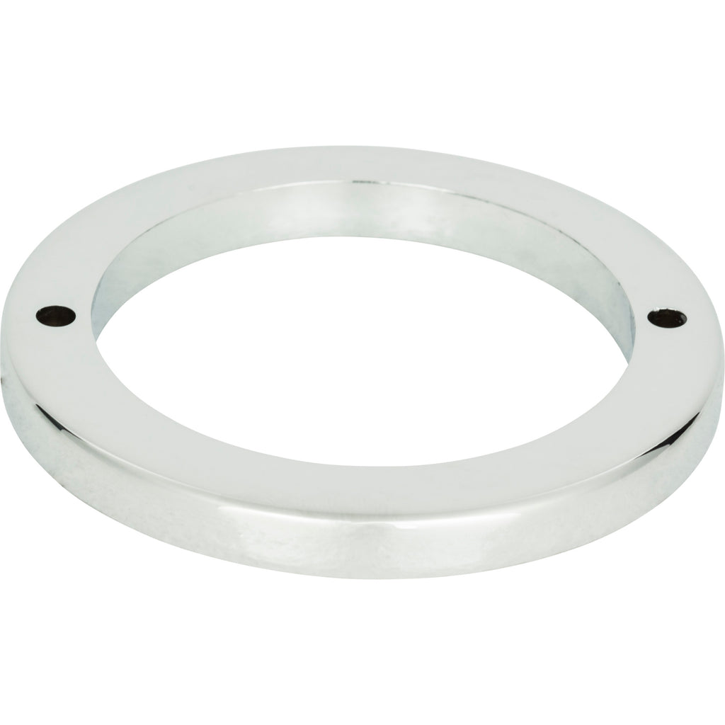 Tableau Round Base Pull Backplate by Atlas 2-1/2" / Polished Chrome