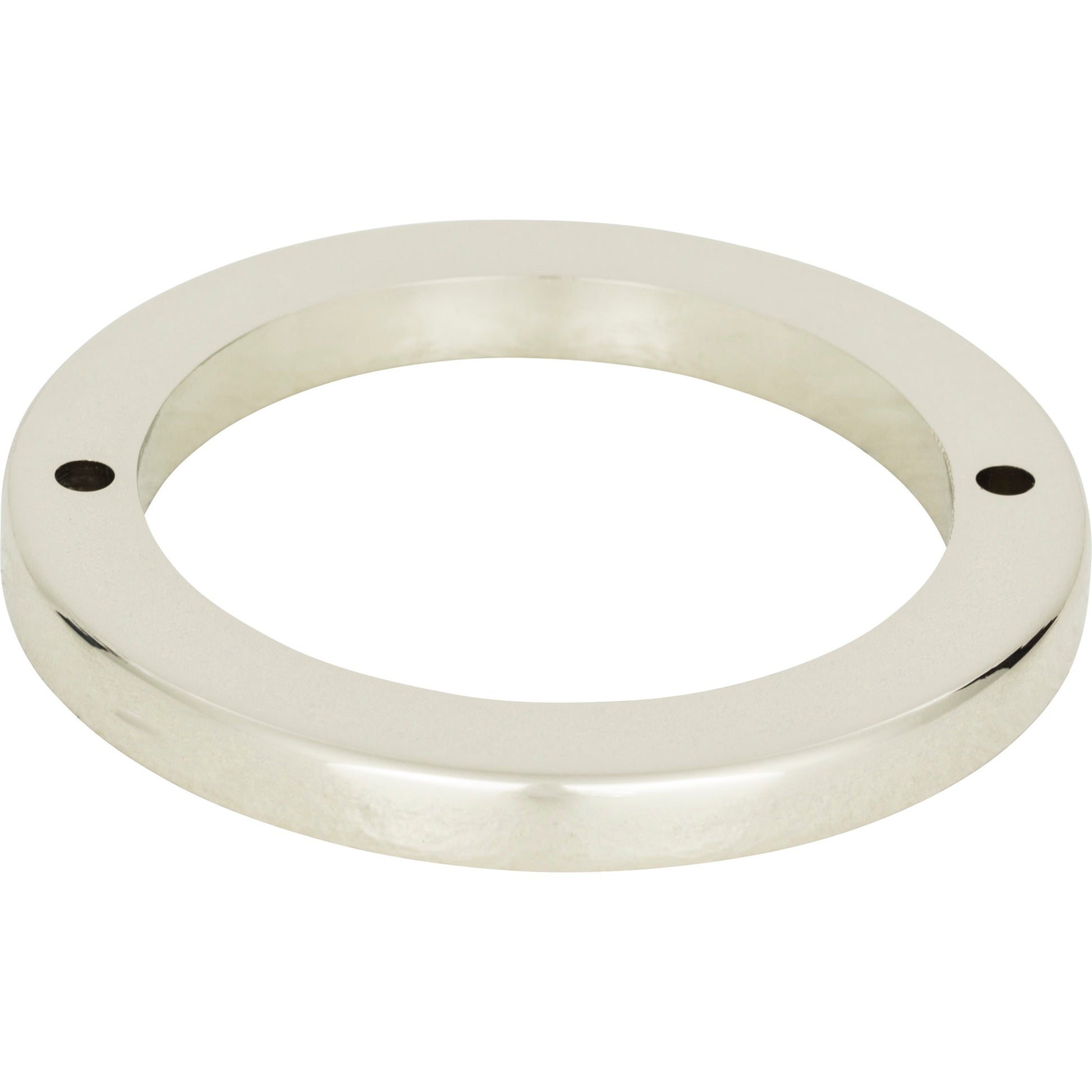 Tableau Round Base Pull Backplate by Atlas 2-1/2" / Polished Nickel