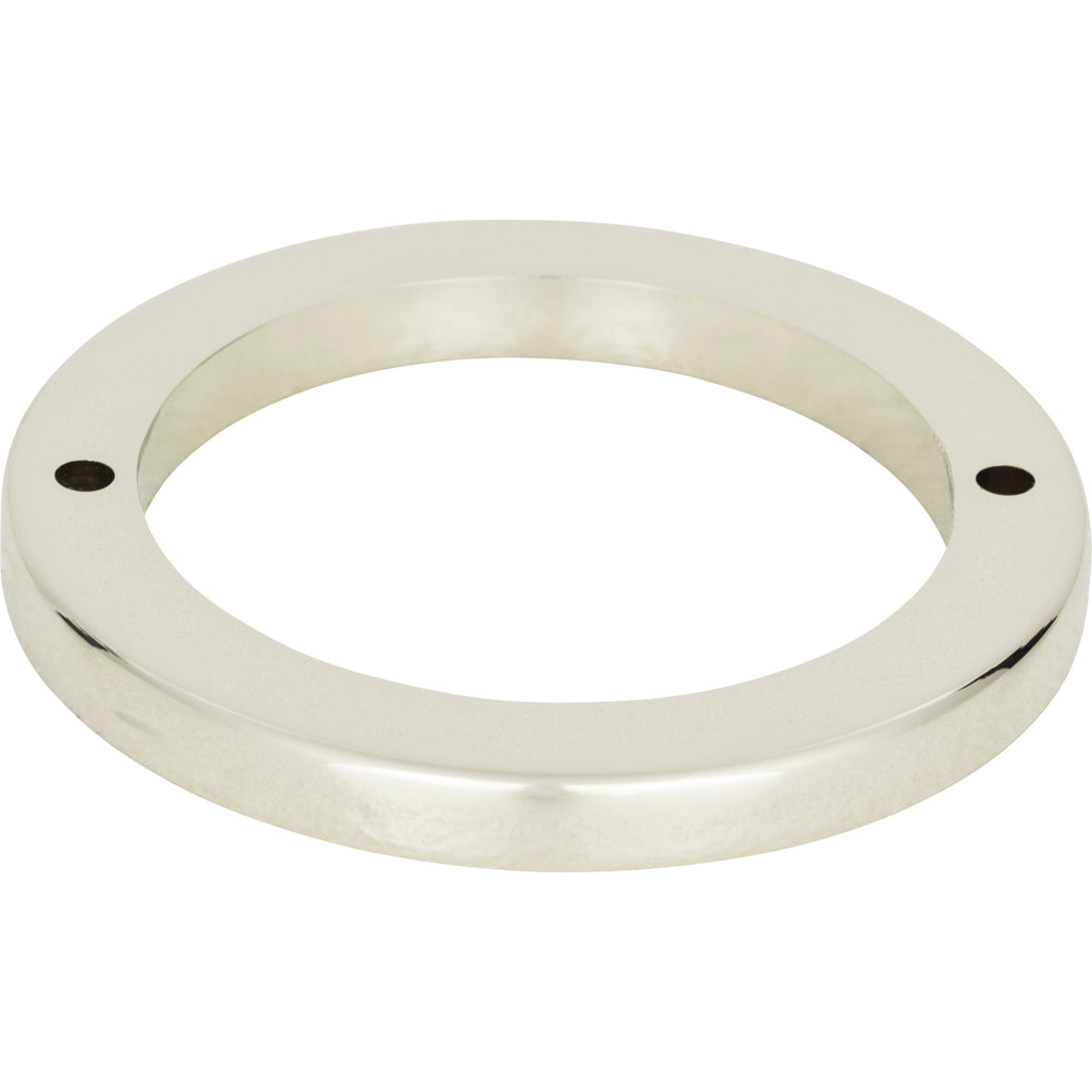 Tableau Round Base Pull Backplate by Atlas 2-1/2" / Polished Nickel