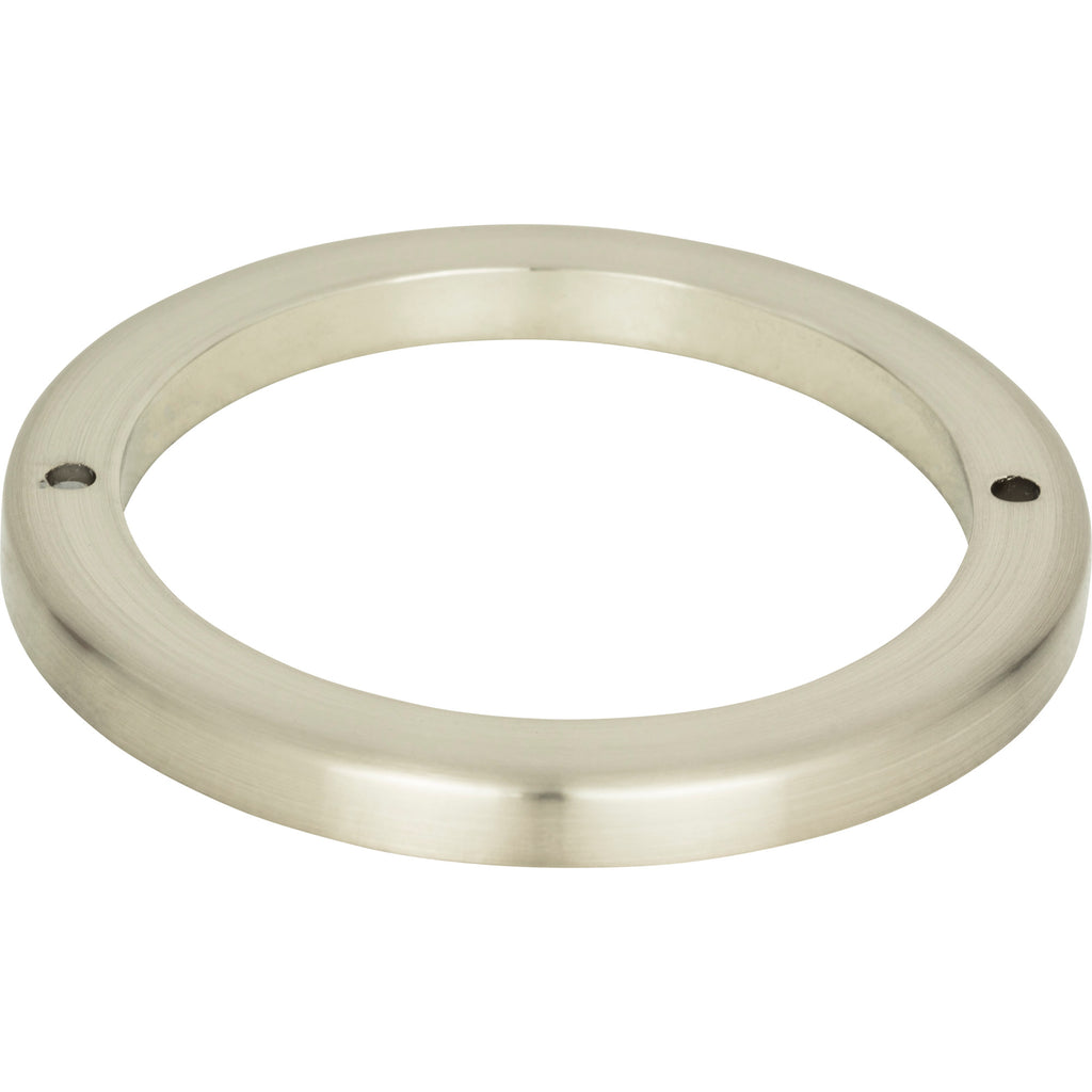 Tableau Round Base Pull Backplate by Atlas 3" / Brushed Nickel