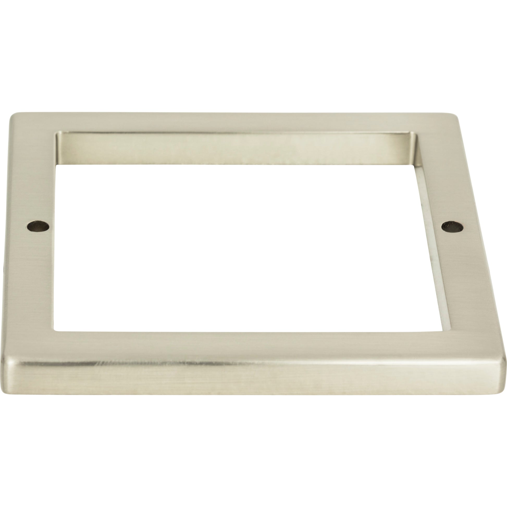 Tableau Square Base Pull Backplate by Atlas 3" / Brushed Nickel