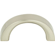 Tableau Curved Pull by Atlas 1-7/16" / Brushed Nickel