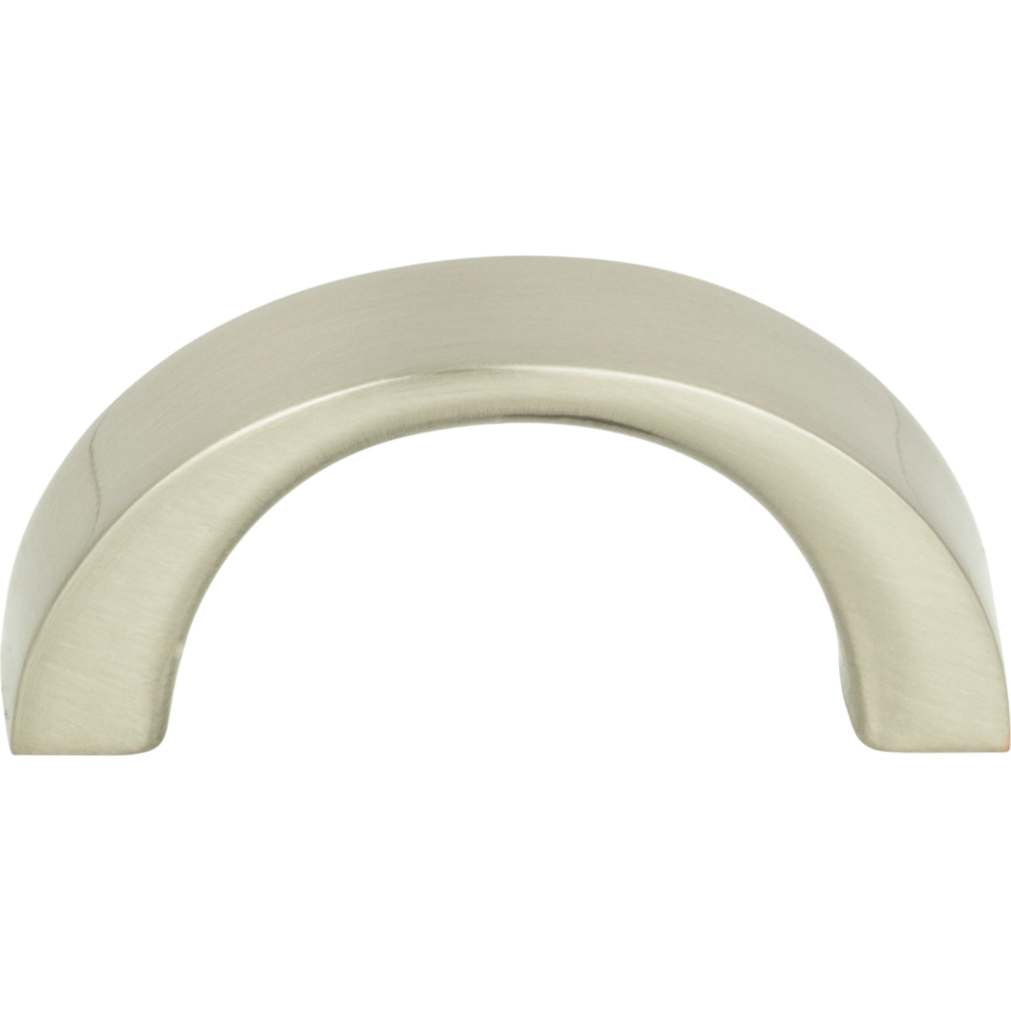 Tableau Curved Pull by Atlas 1-7/16" / Brushed Nickel