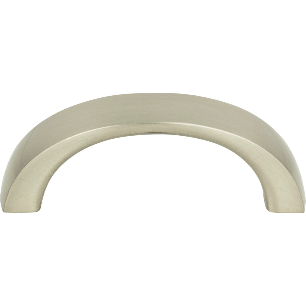 Tableau Curved Pull by Atlas 1-13/16" / Brushed Nickel