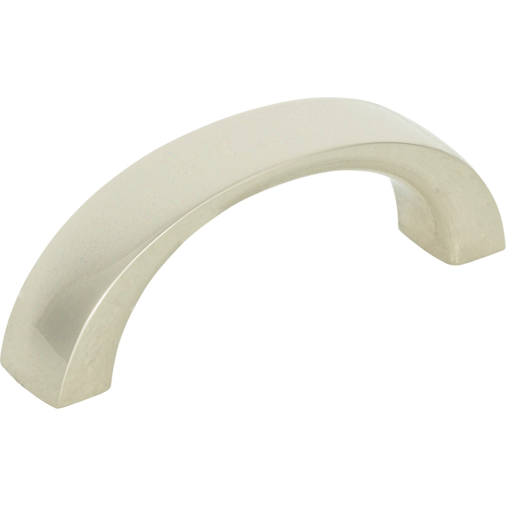 Tableau Curved Pull by Atlas 1-13/16" / Polished Nickel