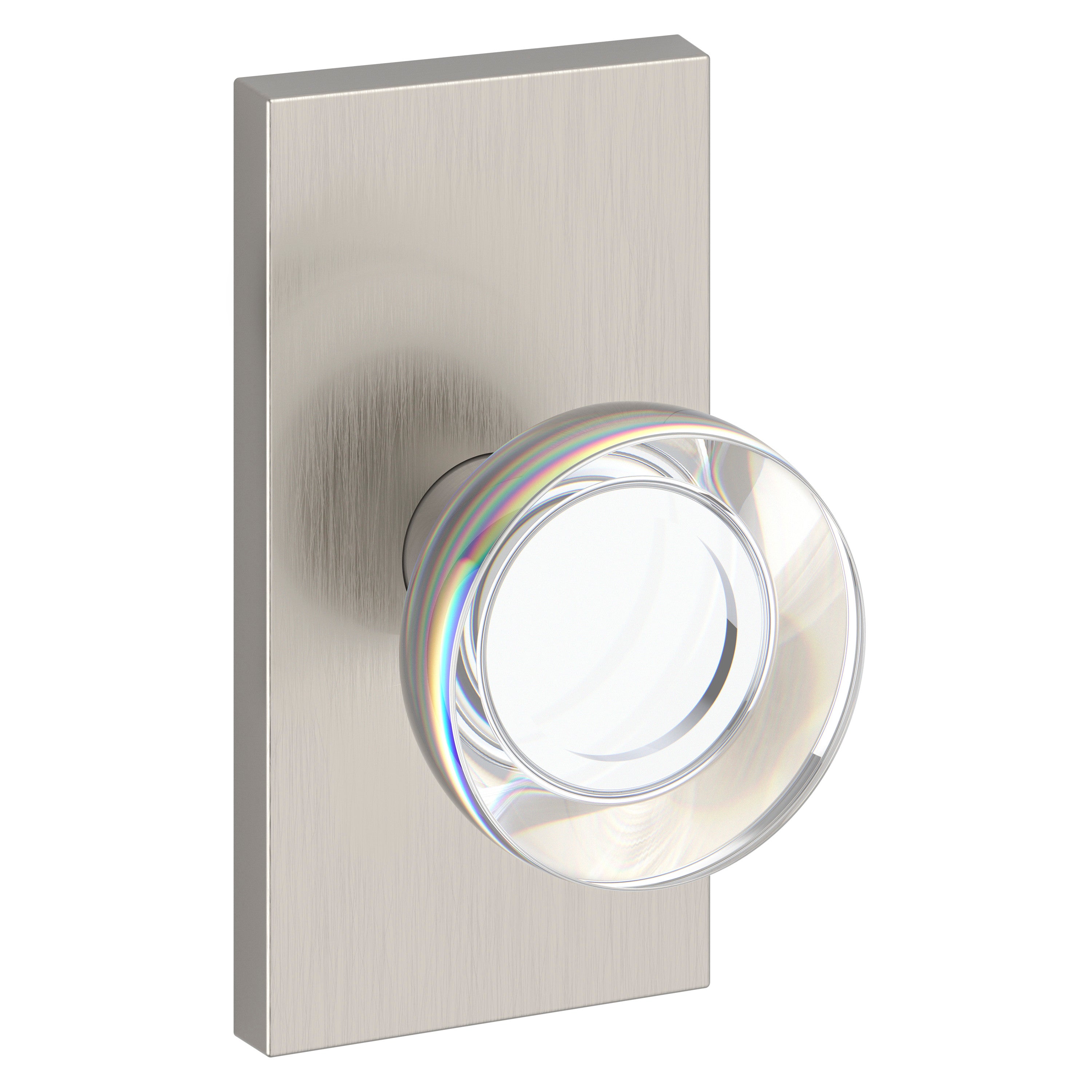 Baldwin Reserve Contemporary Crystal Passage Knob Set