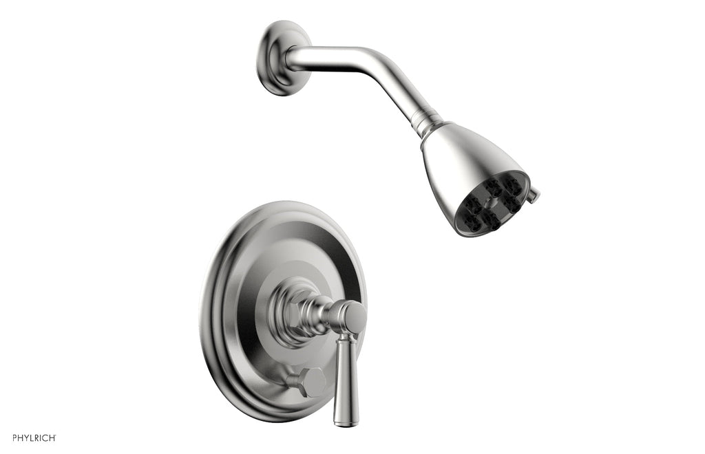 5" - Satin Chrome - HEX TRADITIONAL Pressure Balance Shower and Diverter Set (Less Spout) 4-152 by Phylrich - New York Hardware