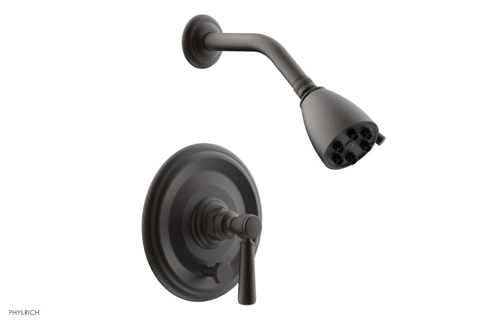 5" - Oil Rubbed Bronze - HEX TRADITIONAL Pressure Balance Shower and Diverter Set (Less Spout) 4-152 by Phylrich - New York Hardware