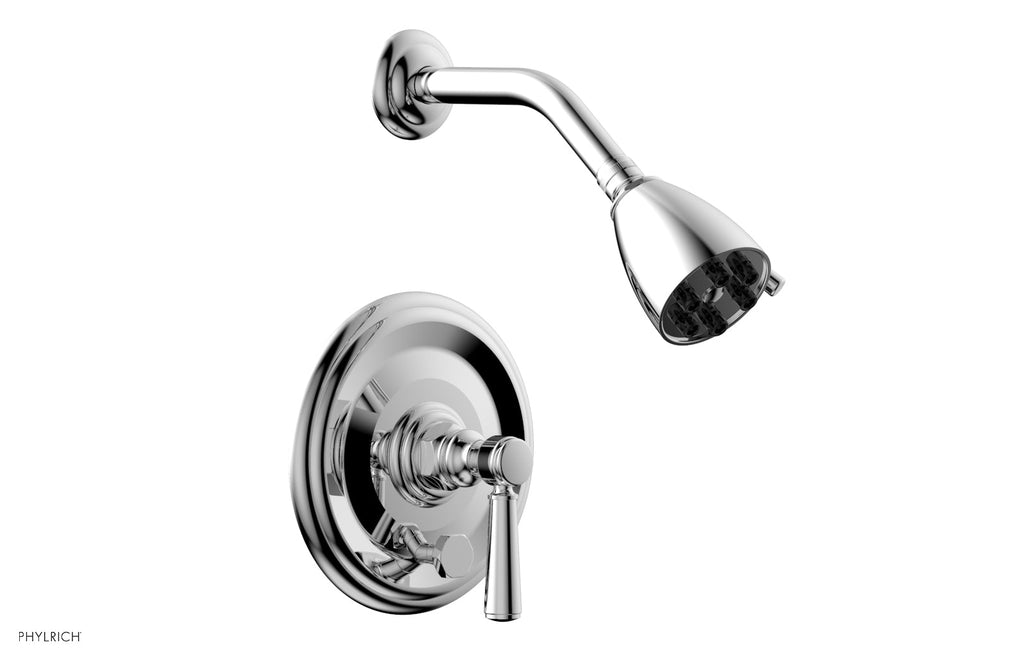 5" - Satin Brass - HEX TRADITIONAL Pressure Balance Shower and Diverter Set (Less Spout) 4-152 by Phylrich - New York Hardware