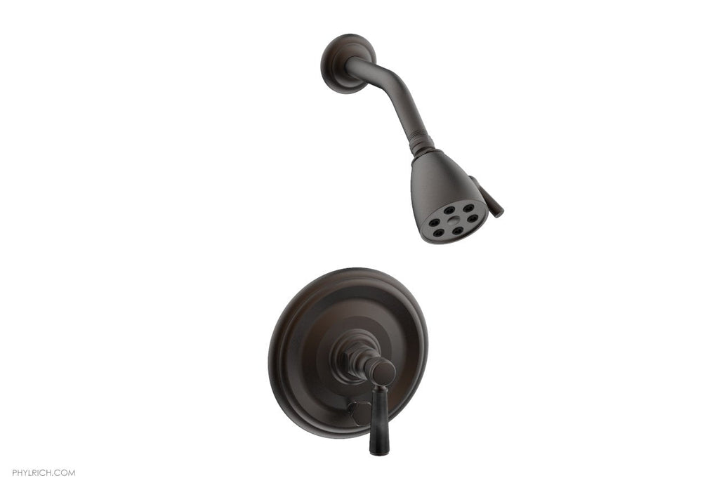 5" - Oil Rubbed Bronze - HEX TRADITIONAL Pressure Balance Shower and Diverter Set (Less Spout) 4-160 by Phylrich - New York Hardware