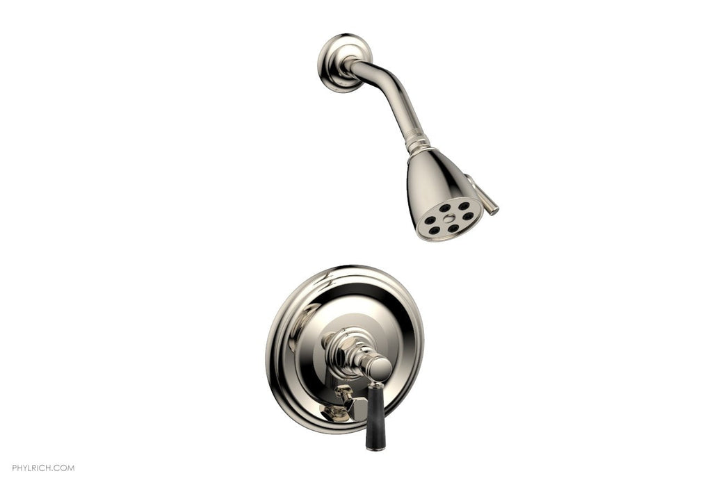 5" - Polished Nickel - HEX TRADITIONAL Pressure Balance Shower and Diverter Set (Less Spout) 4-160 by Phylrich - New York Hardware