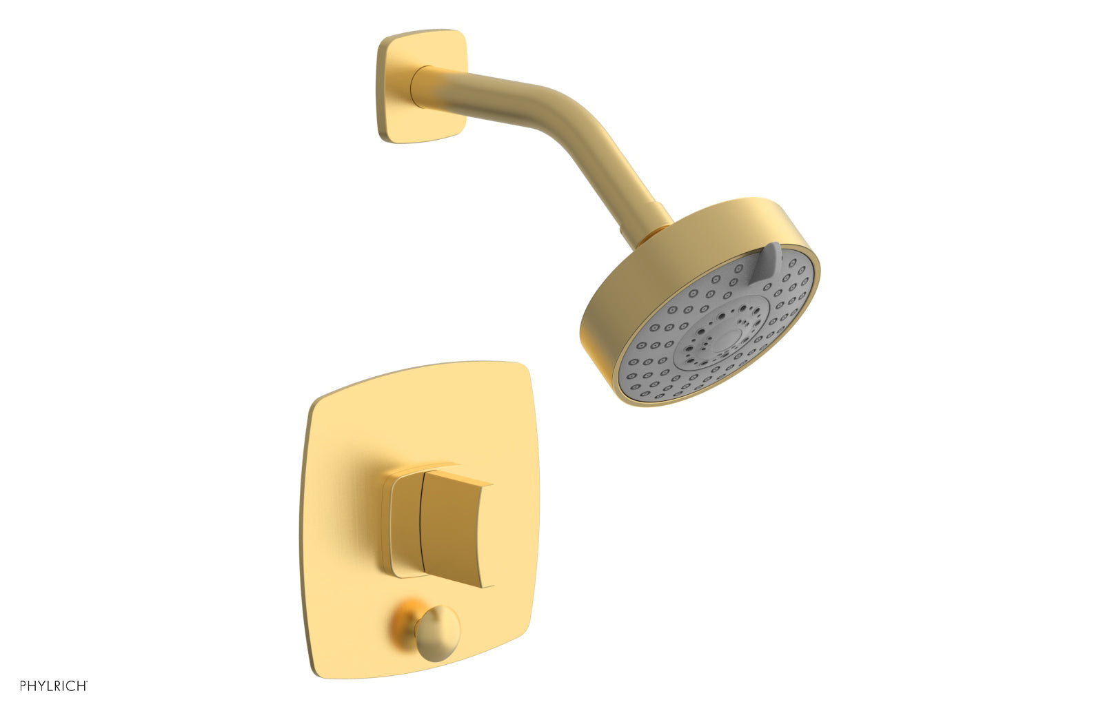 Phylrich RADI Pressure Balance Shower and Diverter Set (Less Spout), Blade Handle 4-557