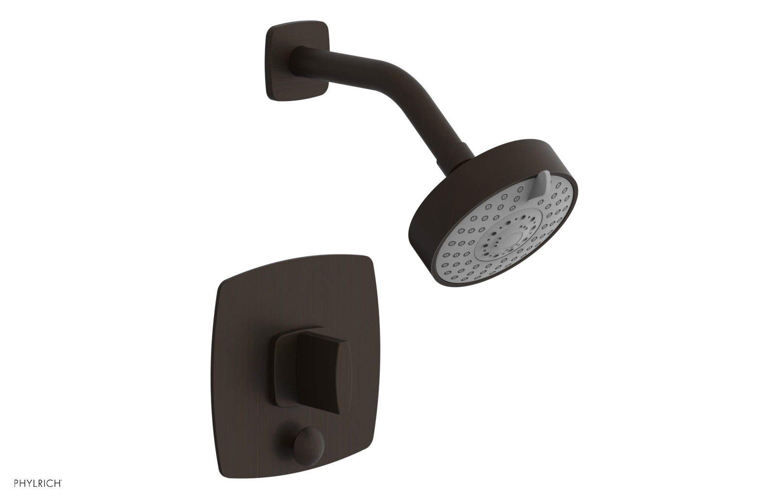 Phylrich RADI Pressure Balance Shower and Diverter Set (Less Spout), Blade Handle 4-557