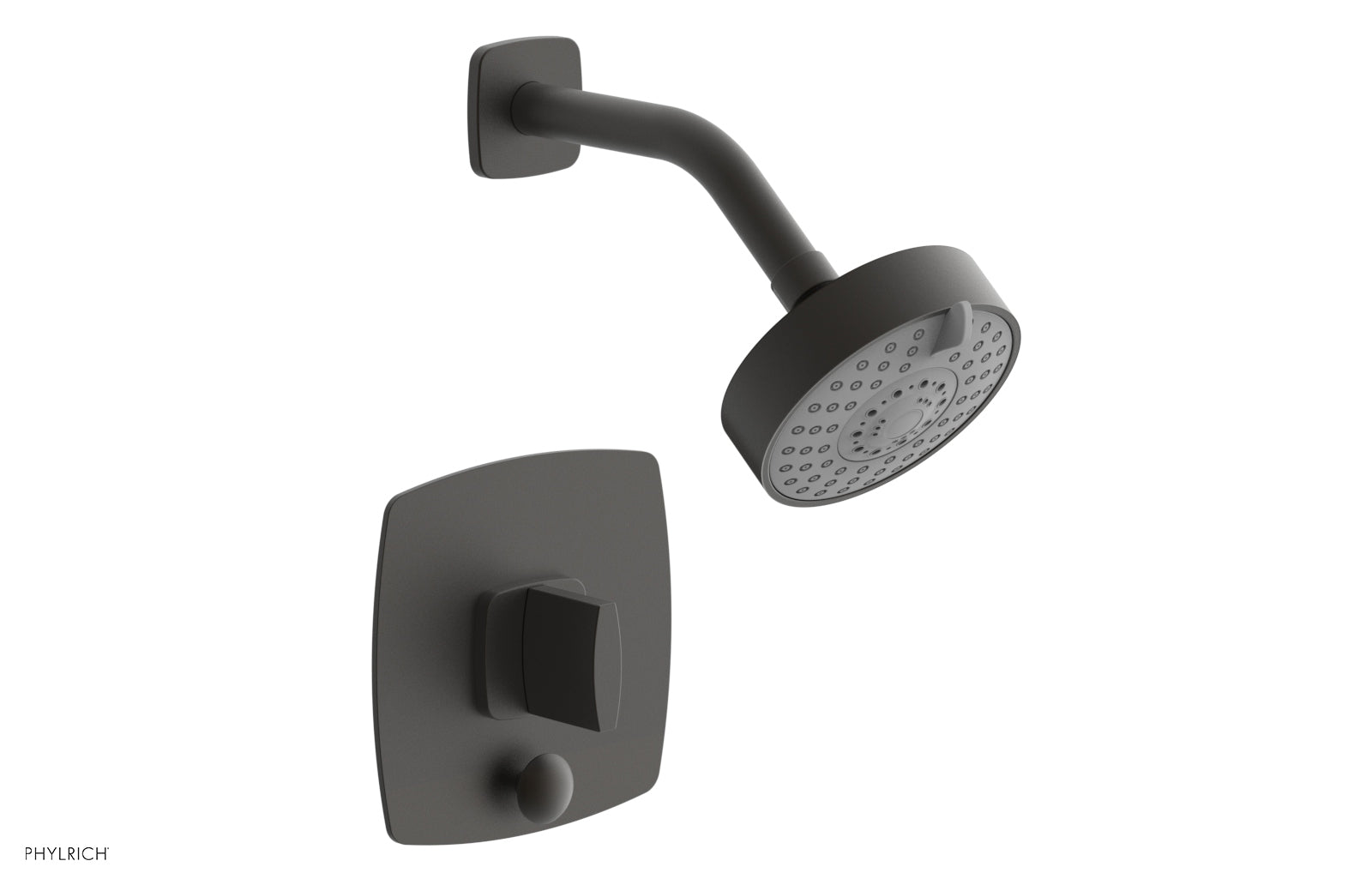 Phylrich RADI Pressure Balance Shower and Diverter Set (Less Spout), Blade Handle 4-557