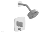 Phylrich RADI Pressure Balance Shower and Diverter Set (Less Spout), Blade Handle 4-557