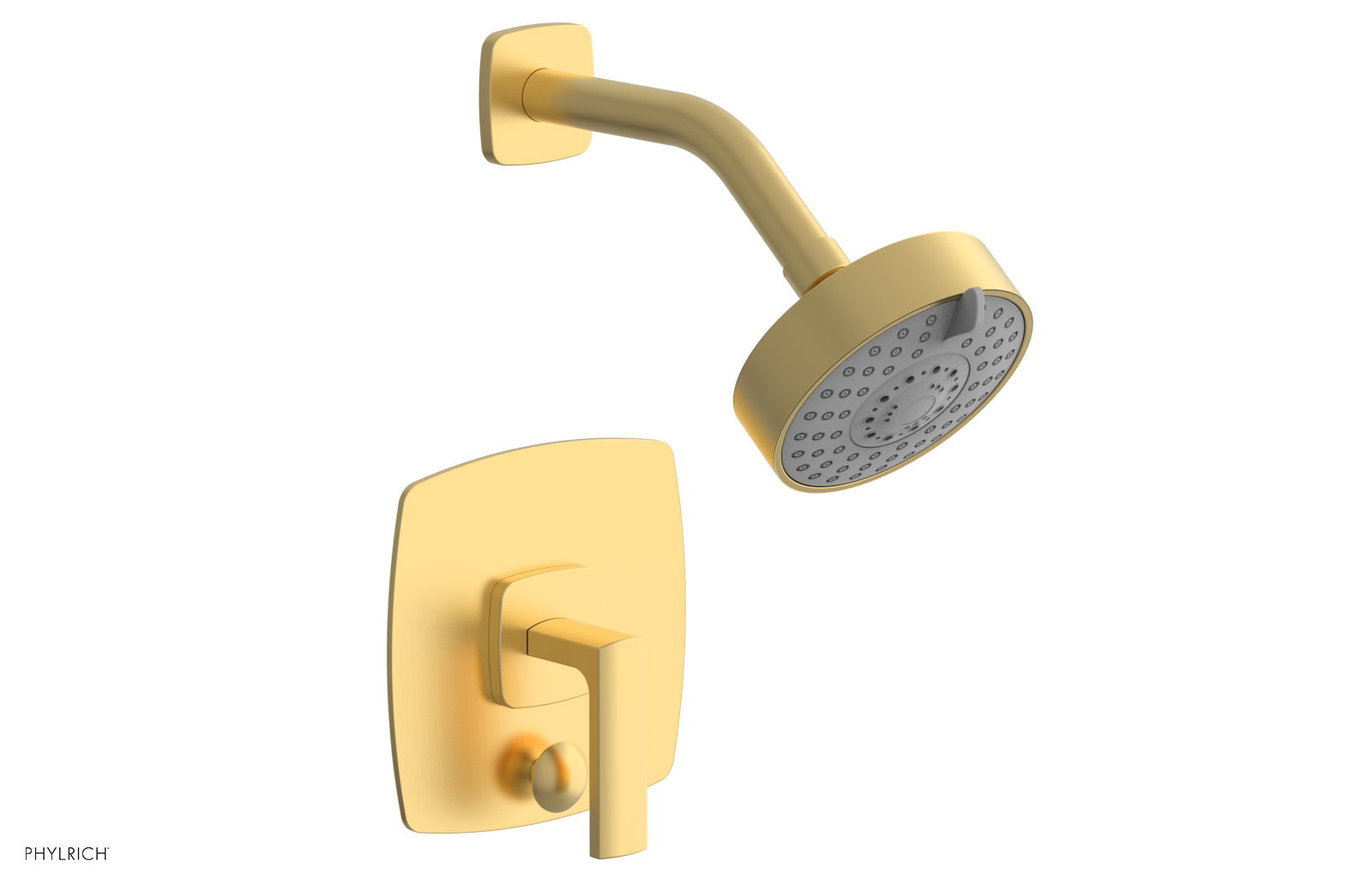 Phylrich RADI Pressure Balance Shower and Diverter Set (Less Spout), Lever Handle 4-558