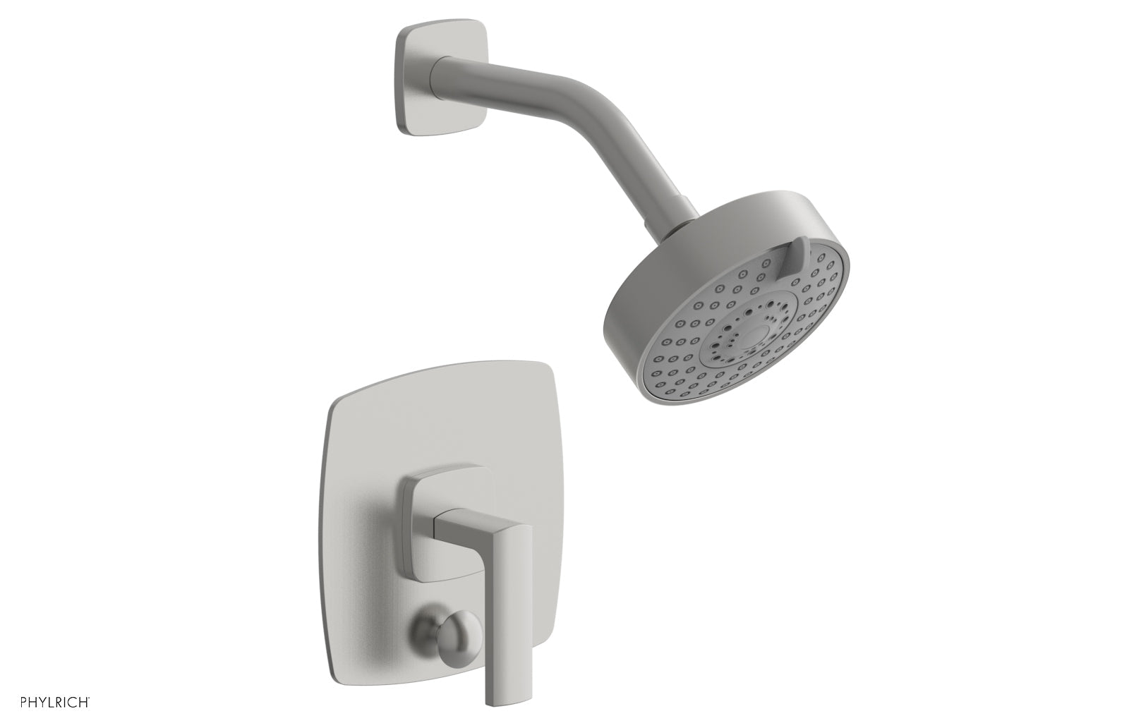 Phylrich RADI Pressure Balance Shower and Diverter Set (Less Spout), Lever Handle 4-558