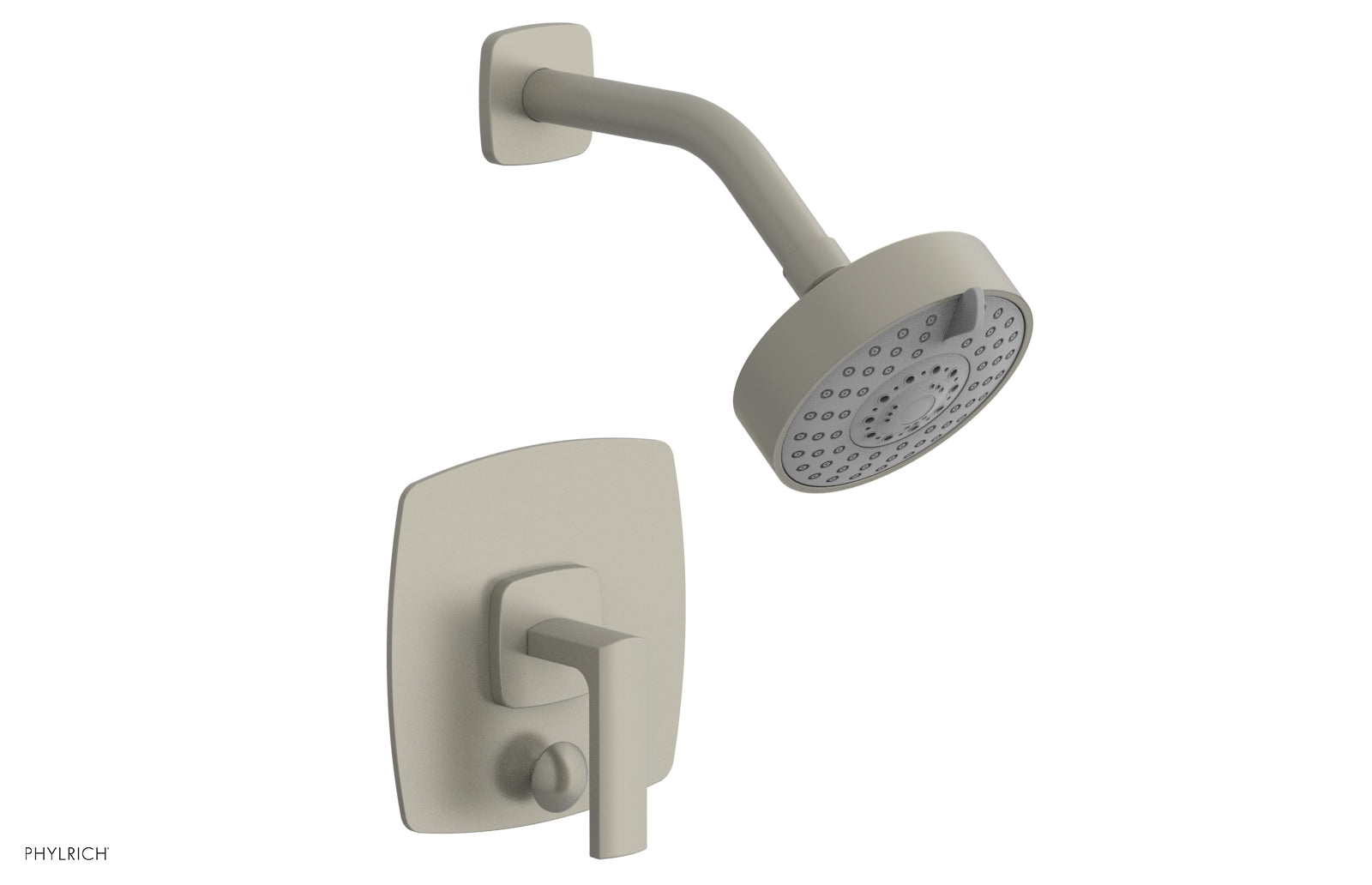 Phylrich RADI Pressure Balance Shower and Diverter Set (Less Spout), Lever Handle 4-558