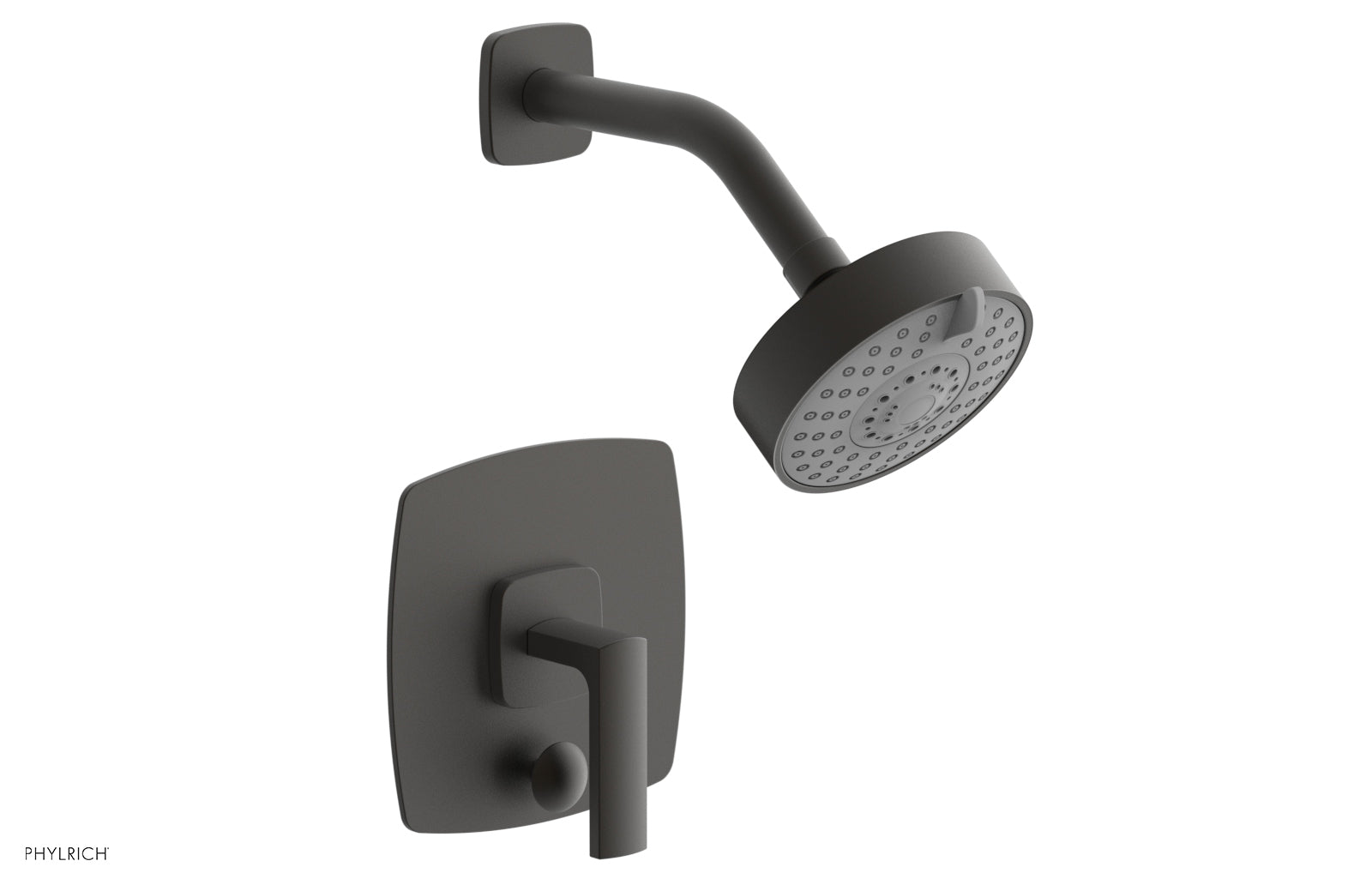 Phylrich RADI Pressure Balance Shower and Diverter Set (Less Spout), Lever Handle 4-558