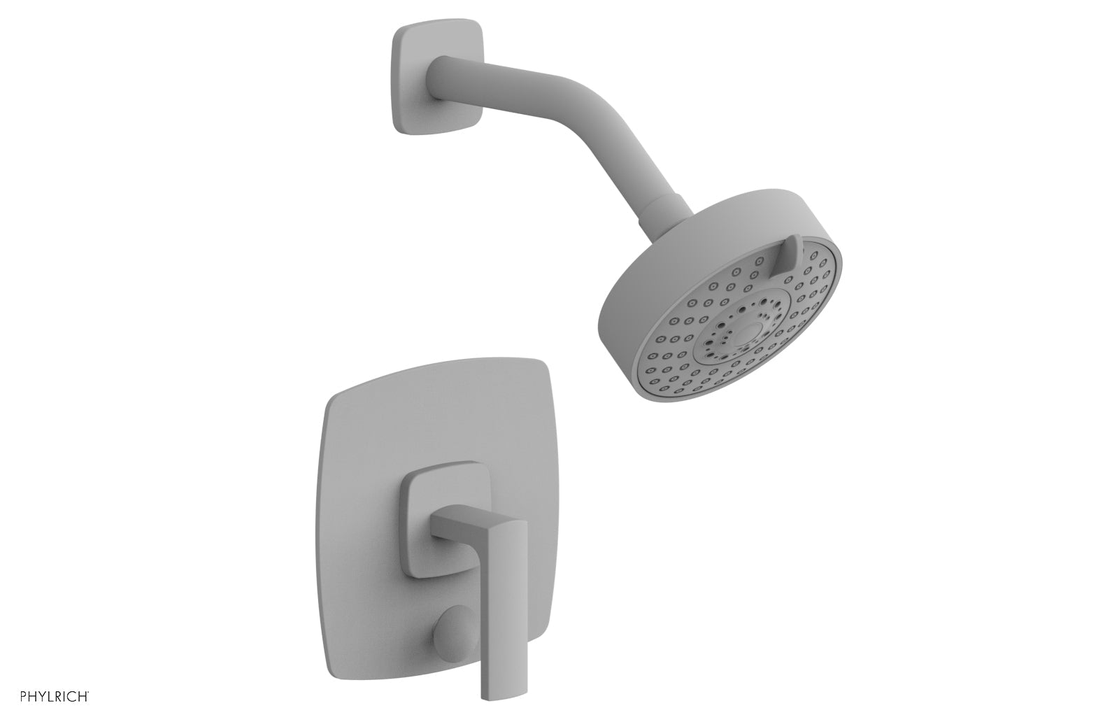 Phylrich RADI Pressure Balance Shower and Diverter Set (Less Spout), Lever Handle 4-558