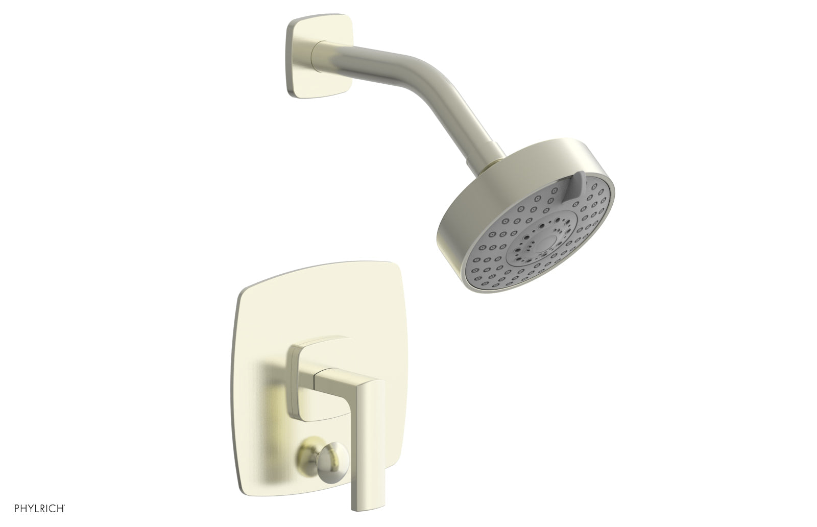 Phylrich RADI Pressure Balance Shower and Diverter Set (Less Spout), Lever Handle 4-558