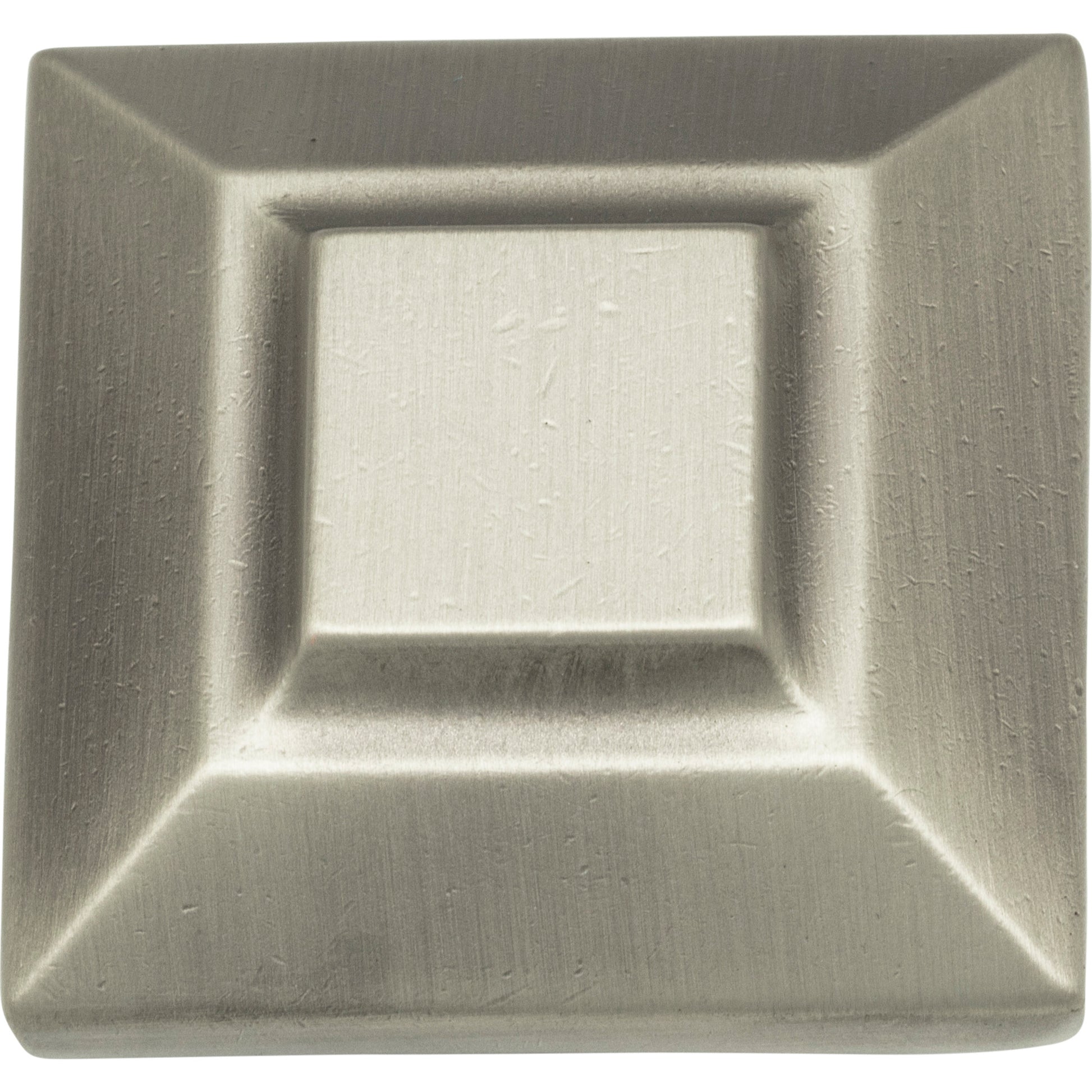 Trocadero Square Knob by Atlas 1-1/2" / Polished Nickel