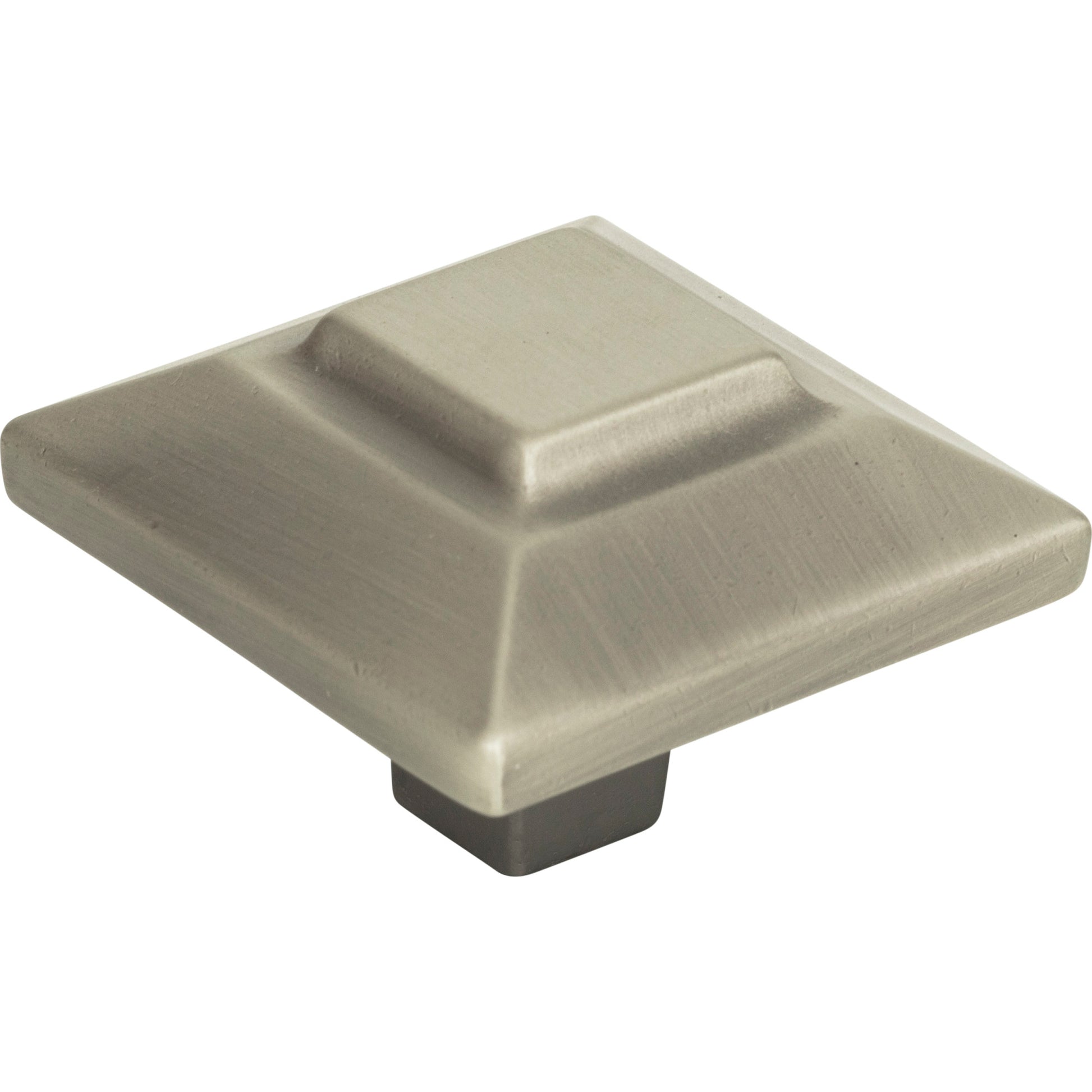 Trocadero Square Knob by Atlas 1-1/2" / Polished Nickel