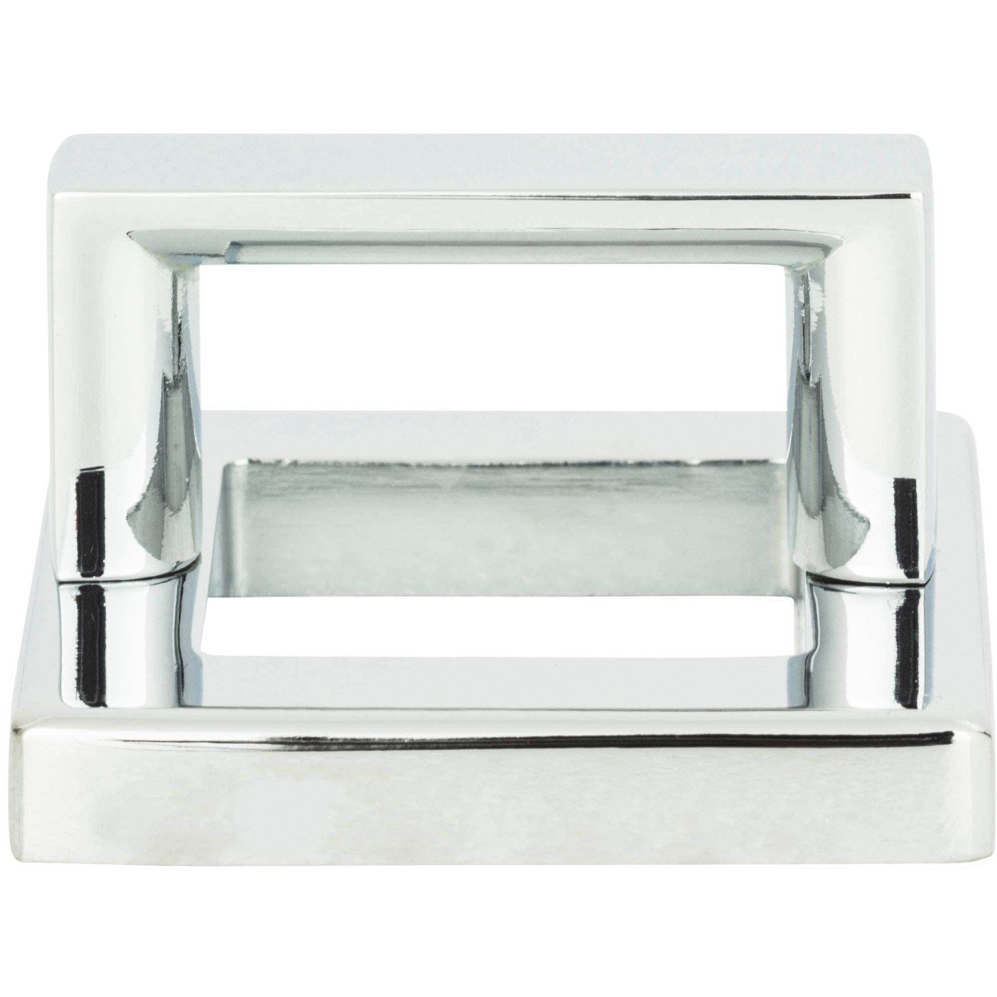 Tableau Squared Pull with Square Base by Atlas 1-7/16" / Polished Chrome