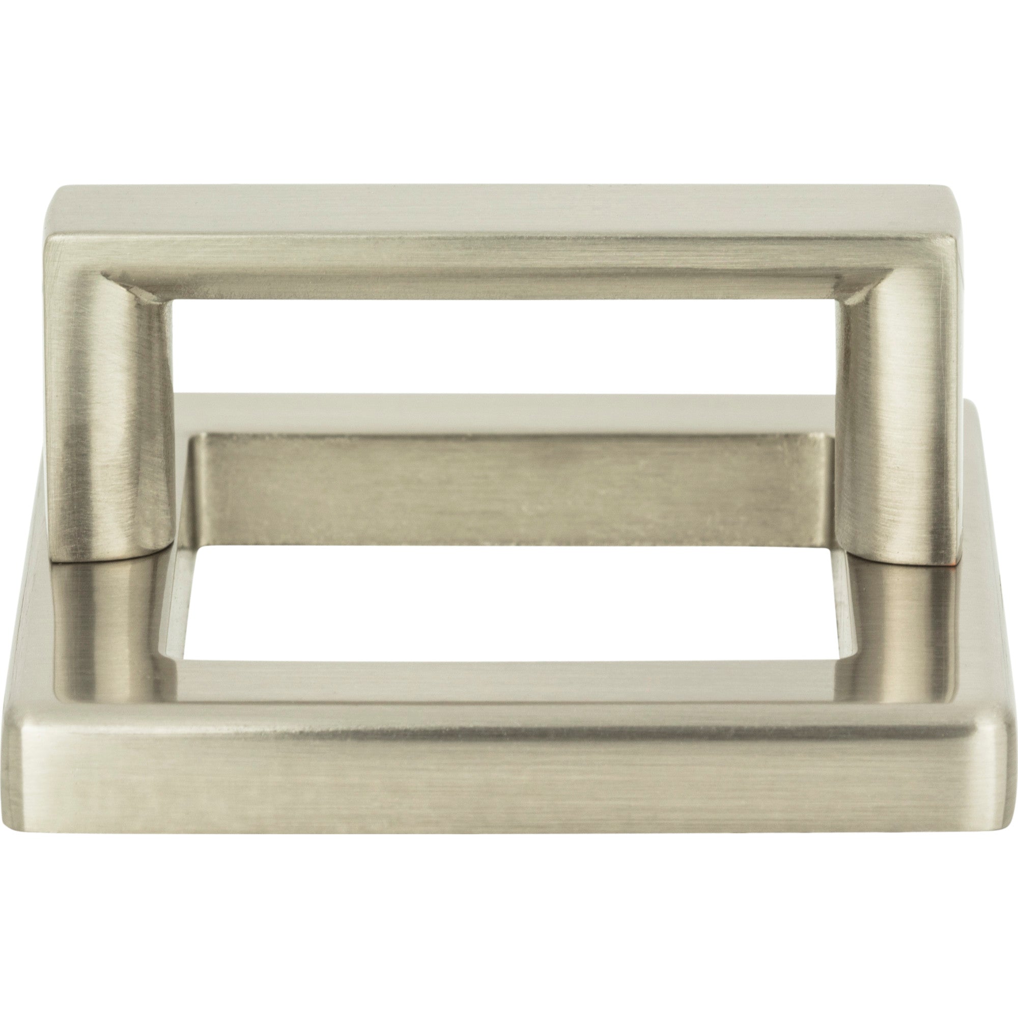 Tableau Squared Pull with Square Base by Atlas 1-13/16" / Brushed Nickel