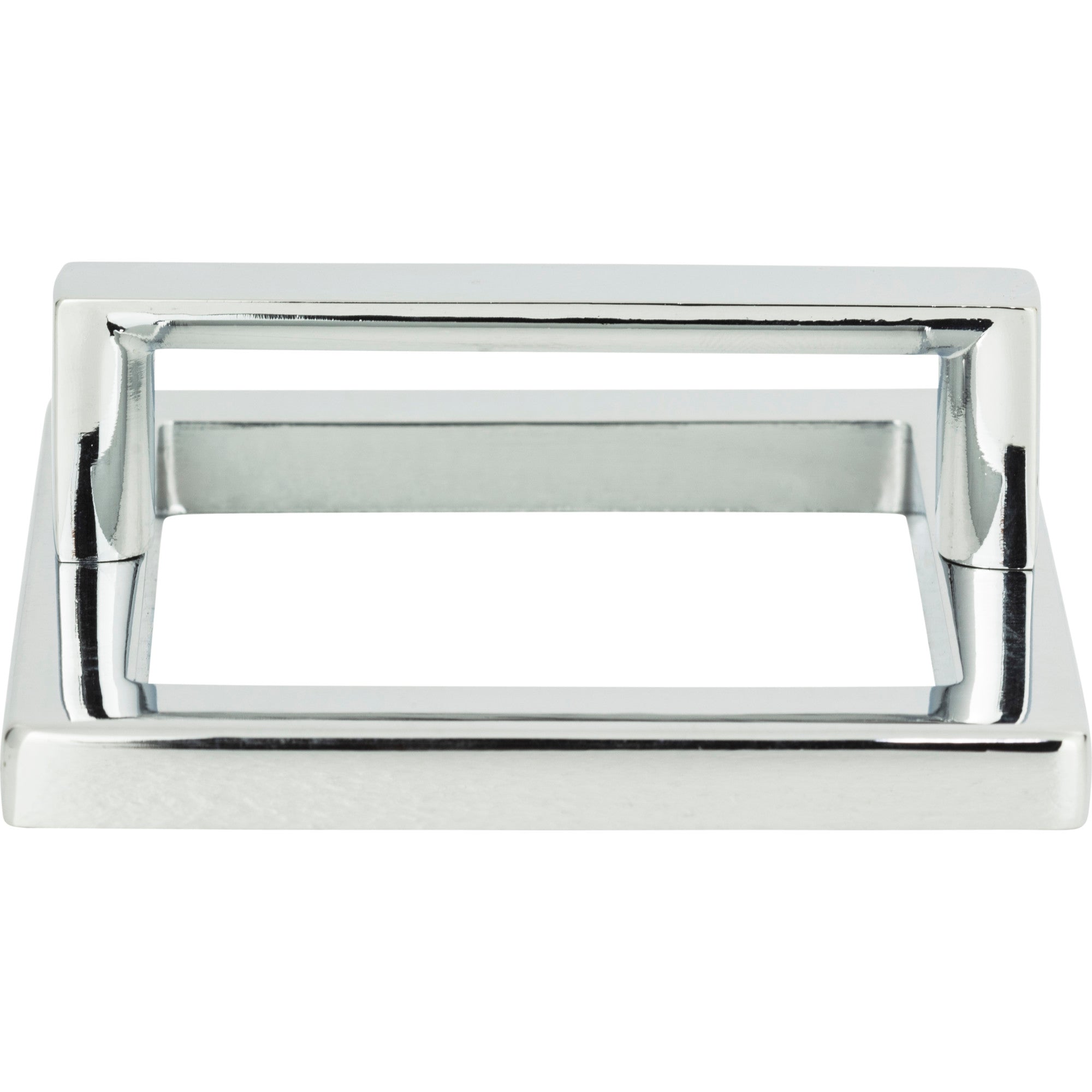 Tableau Squared Pull with Square Base by Atlas 2-1/2" / Polished Chrome