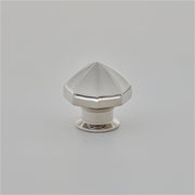 Croft Octagonal Cabinet Knob 32mm / Polished Nickel