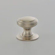 Croft Reeded Cushion Cabinet Knob 32mm / Satin Nickel