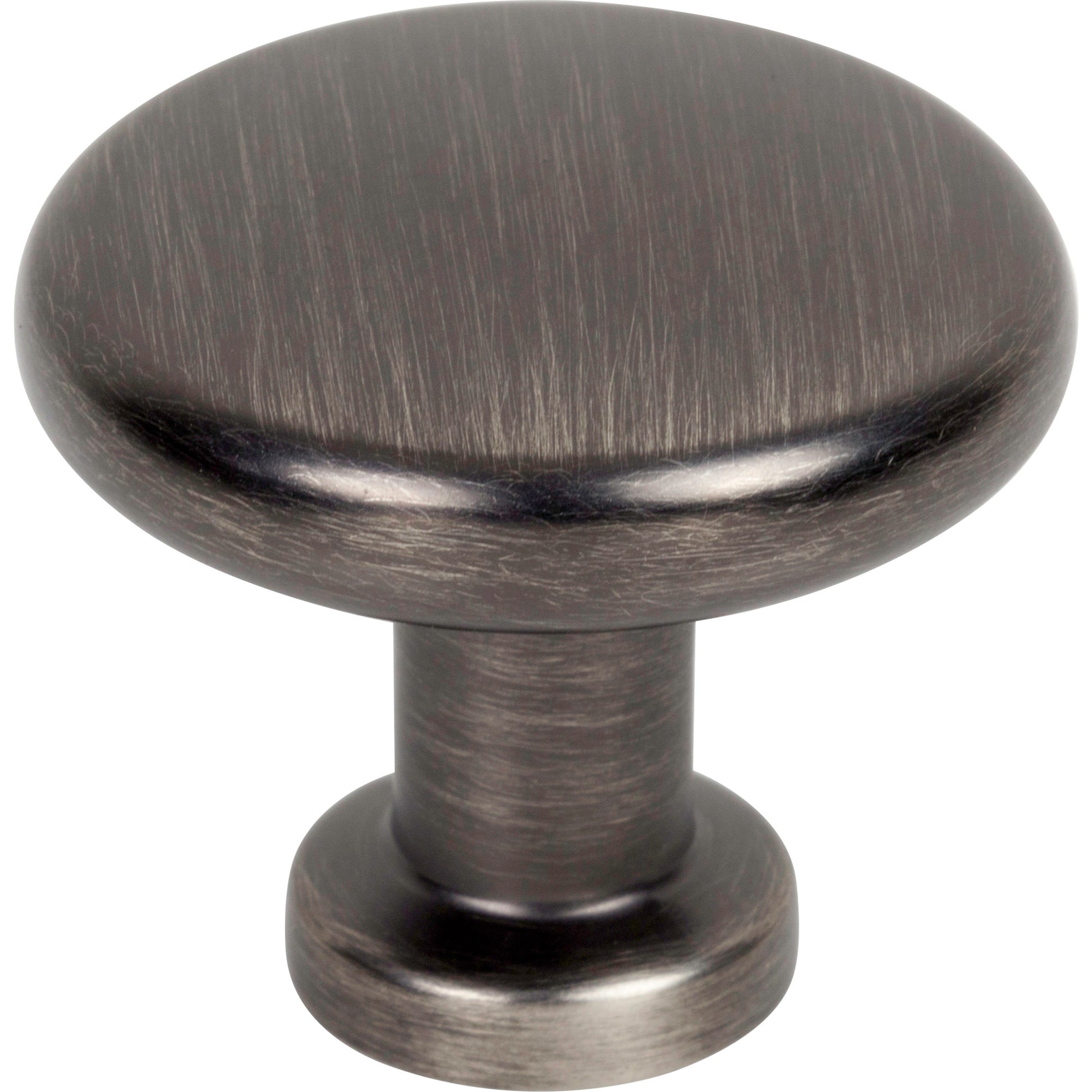 Jeffrey Alexander Weser Cabinet Knob Brushed Pewter / 1-3/8"
