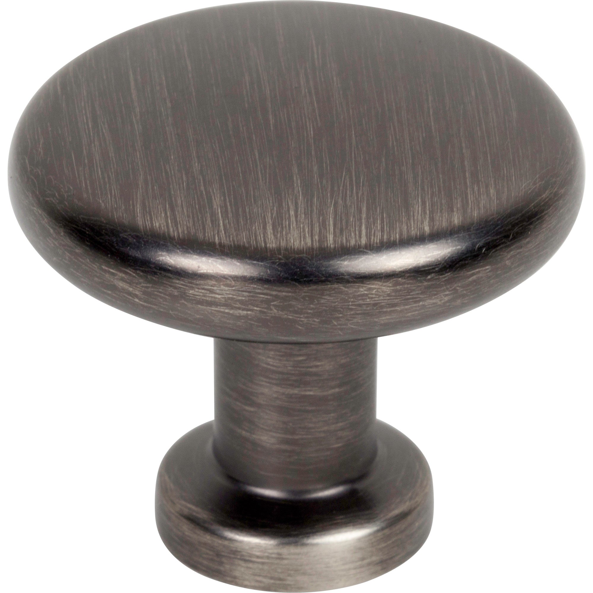 Jeffrey Alexander Weser Cabinet Knob Brushed Pewter / 1-3/8"