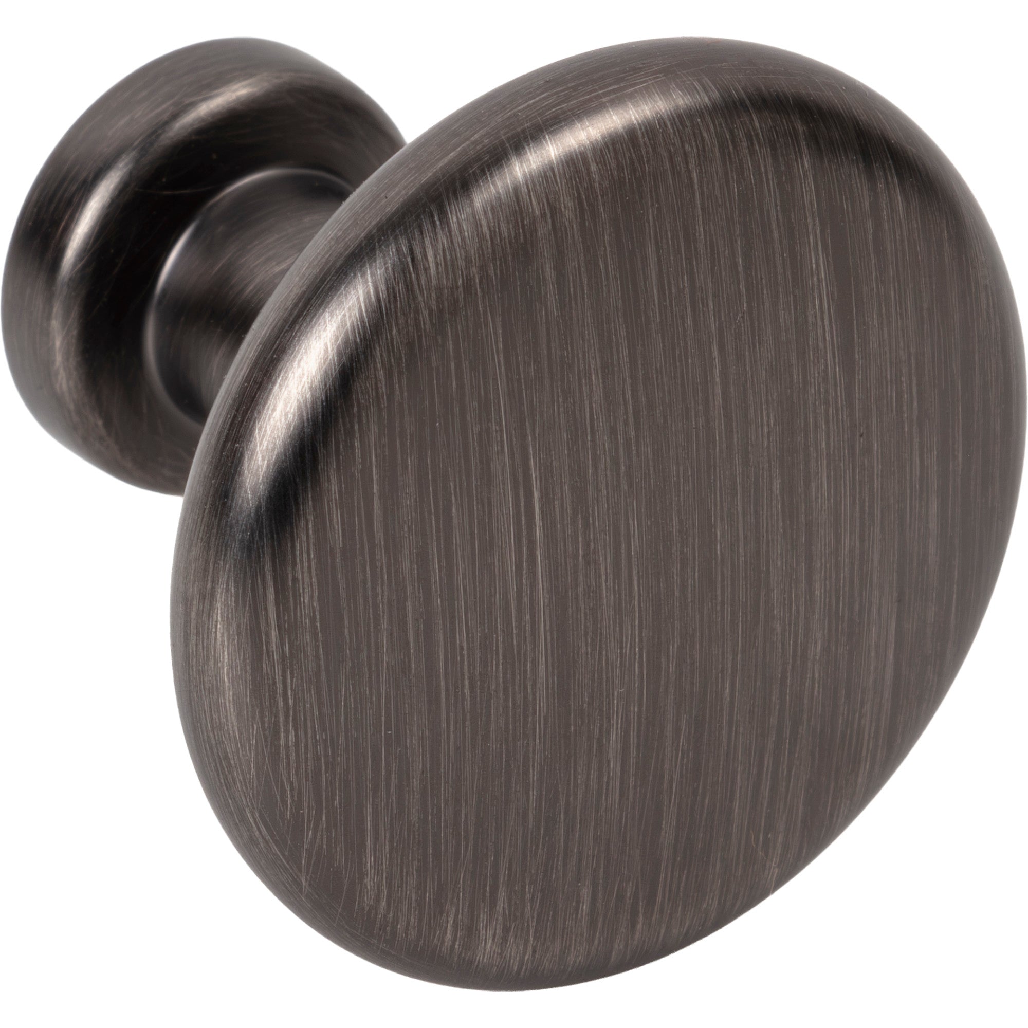 Jeffrey Alexander Weser Cabinet Knob Brushed Pewter / 1-3/8"
