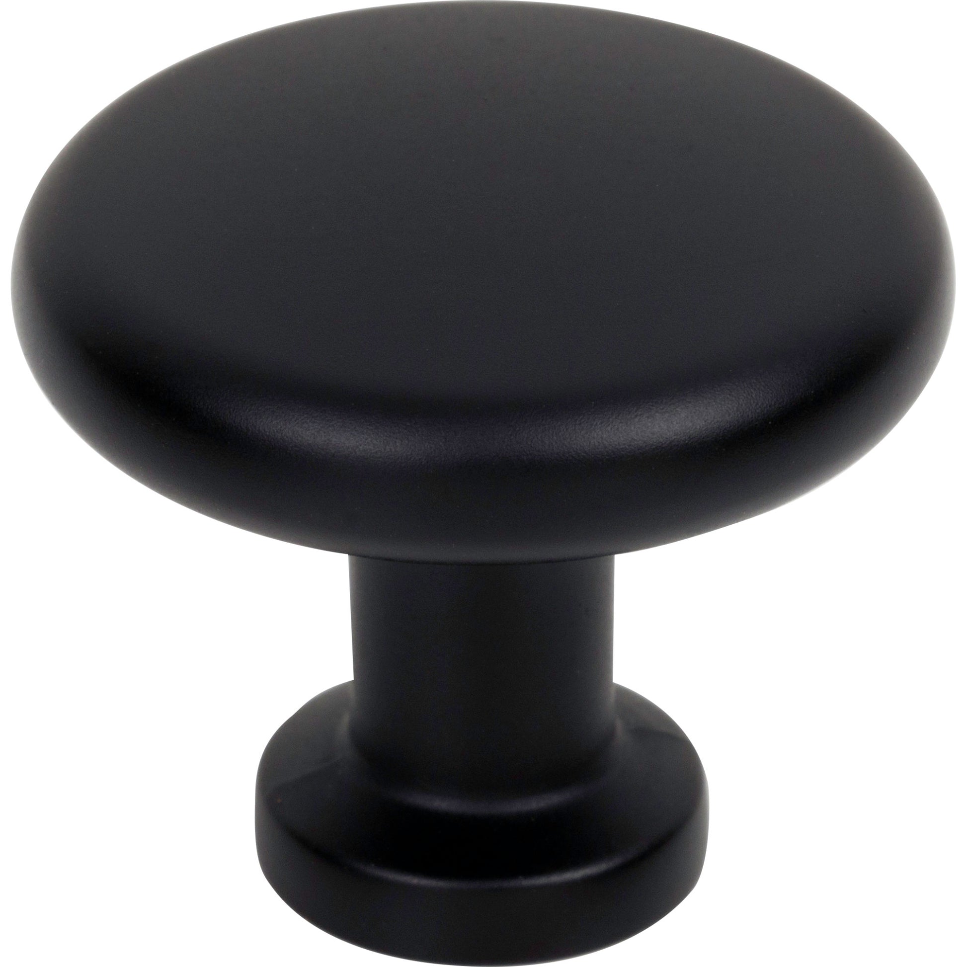 Jeffrey Alexander Weser Cabinet Knob Matte Black / 1-3/8"
