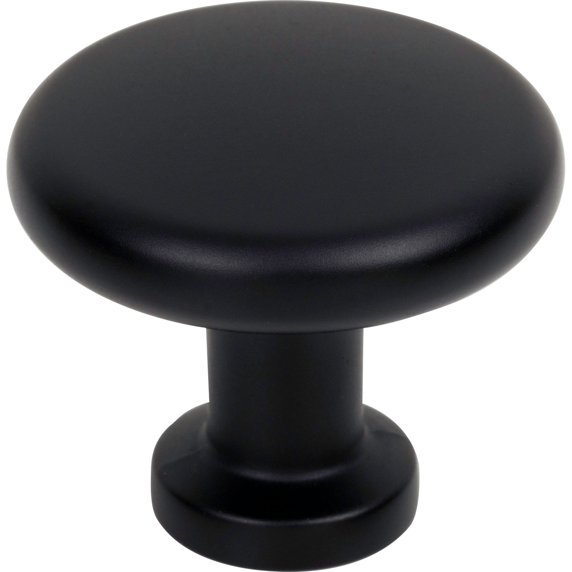 Jeffrey Alexander Weser Cabinet Knob Matte Black / 1-3/8"