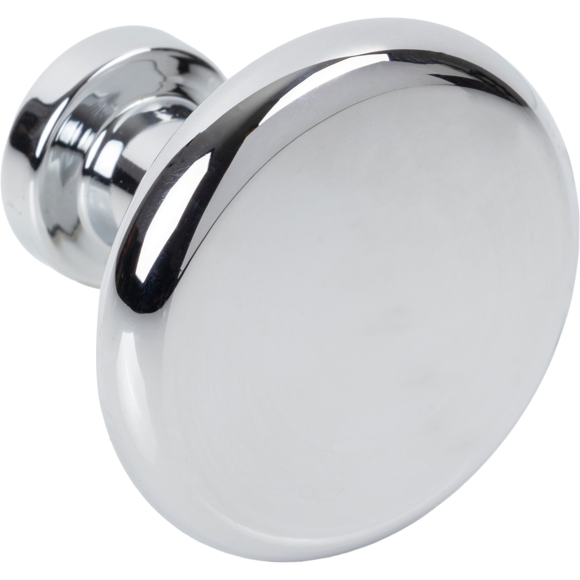 Jeffrey Alexander Weser Cabinet Knob Polished Chrome / 1-3/8"
