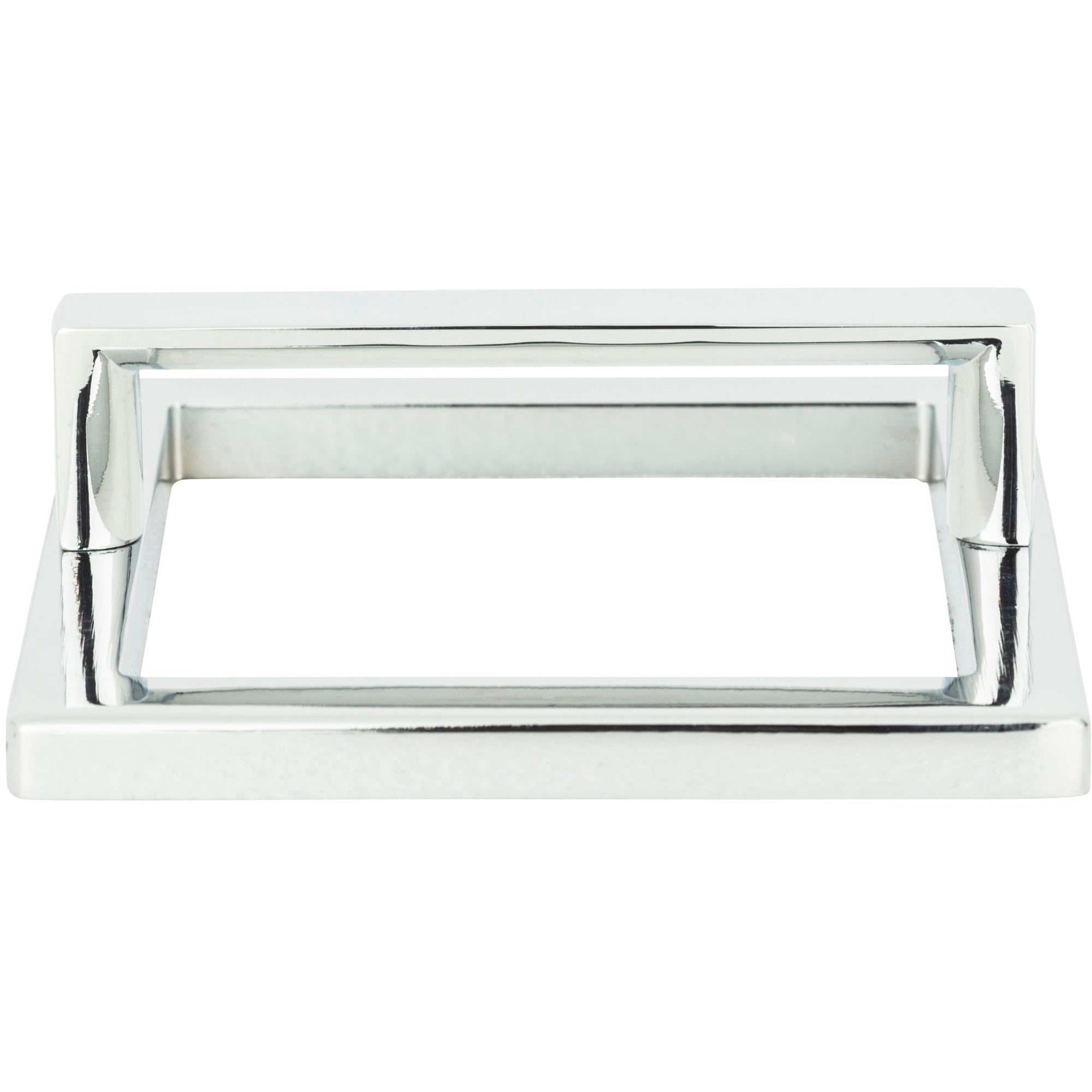 Tableau Squared Pull with Square Base by Atlas 3" / Polished Chrome
