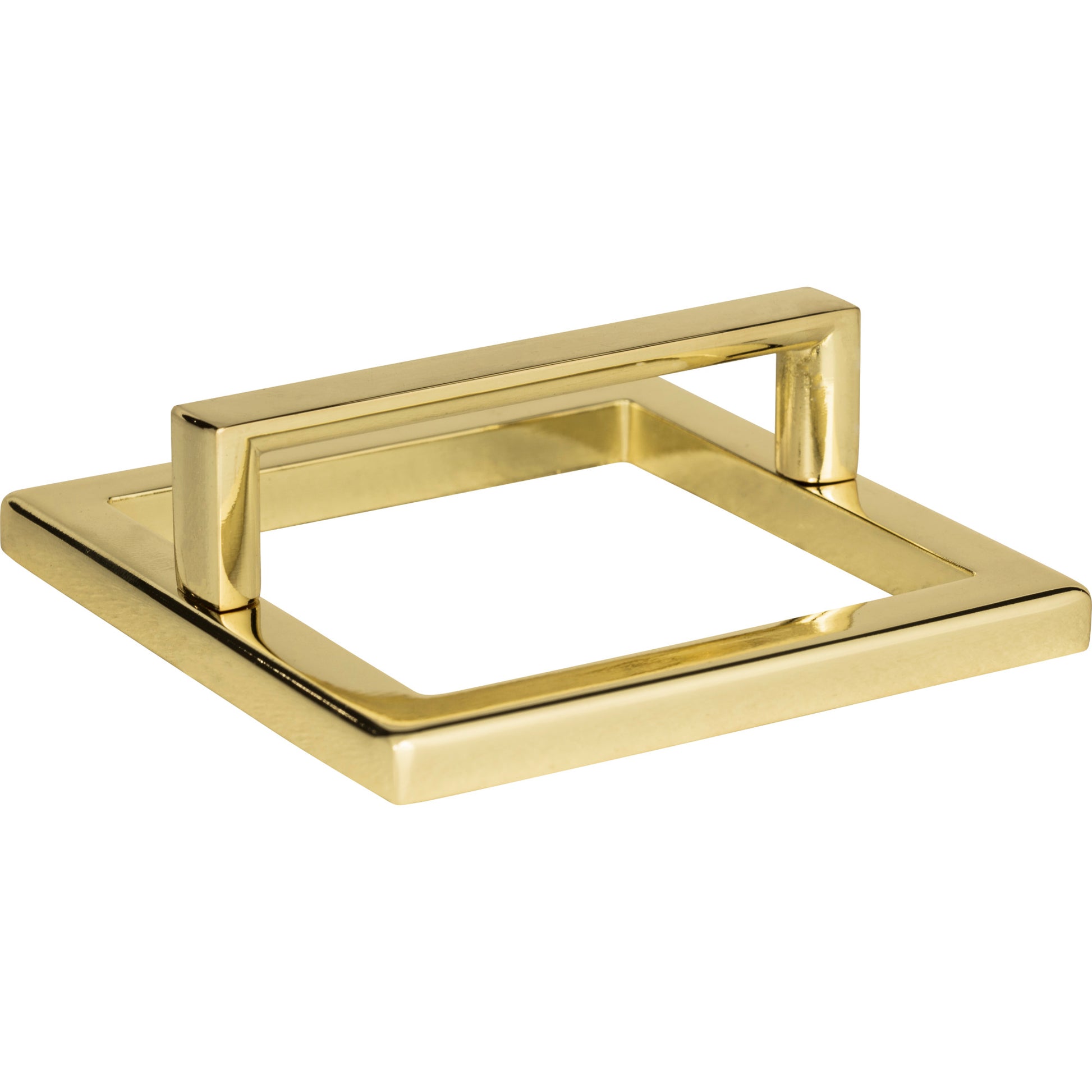 Tableau Squared Pull with Square Base by Atlas 3" / French Gold