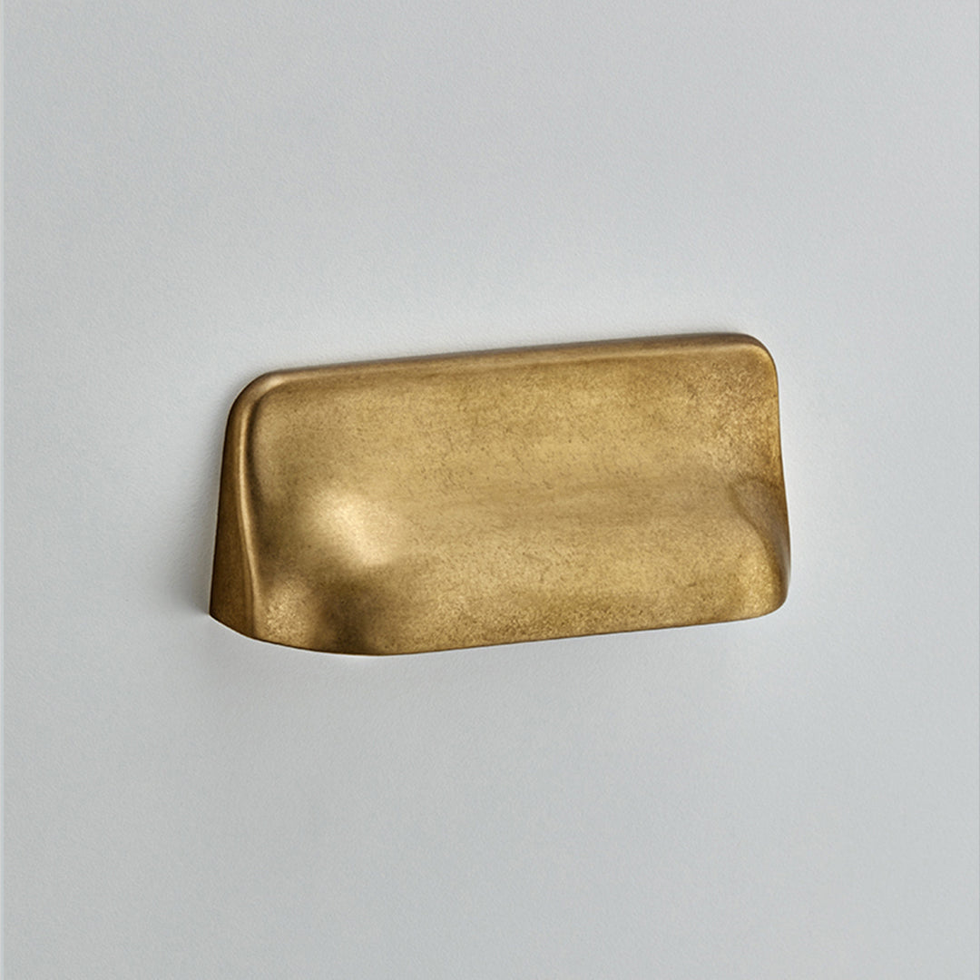 Croft Hudson Cabinet Pull 78mm / Aged Brass