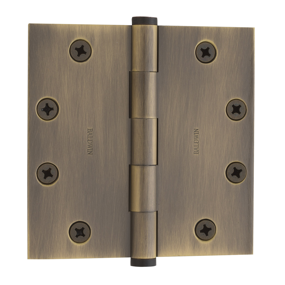 Baldwin 1045 4.5" x 4.5" NRP Square Corner Hinge