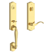 Baldwin Reserve New Hampshire Handleset With Curve Lever