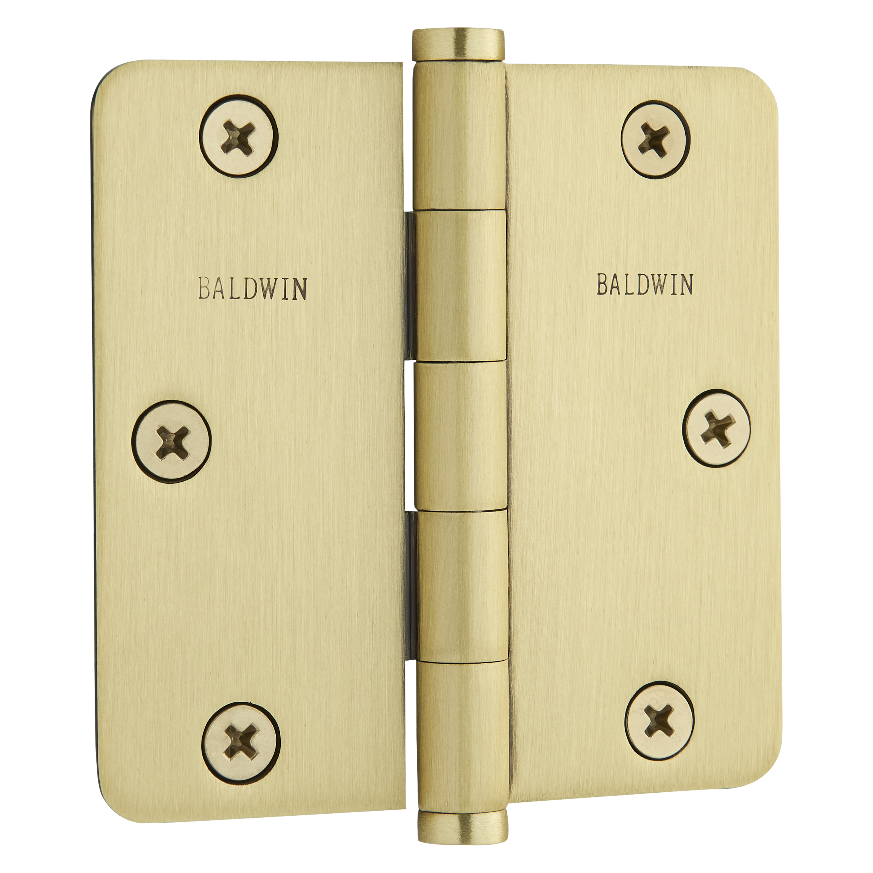 Baldwin 1435 1/4" Radius Corner 3.5" x 3.5" Hinge