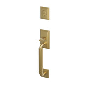 Emtek Single Cylinder Manning Sectional Tubular Entry Set With Rope Lever