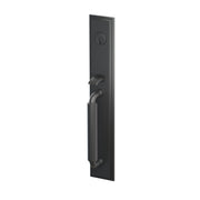 Emtek Single Cylinder Manning Full Length Tubular Entry Set With Spencer Lever
